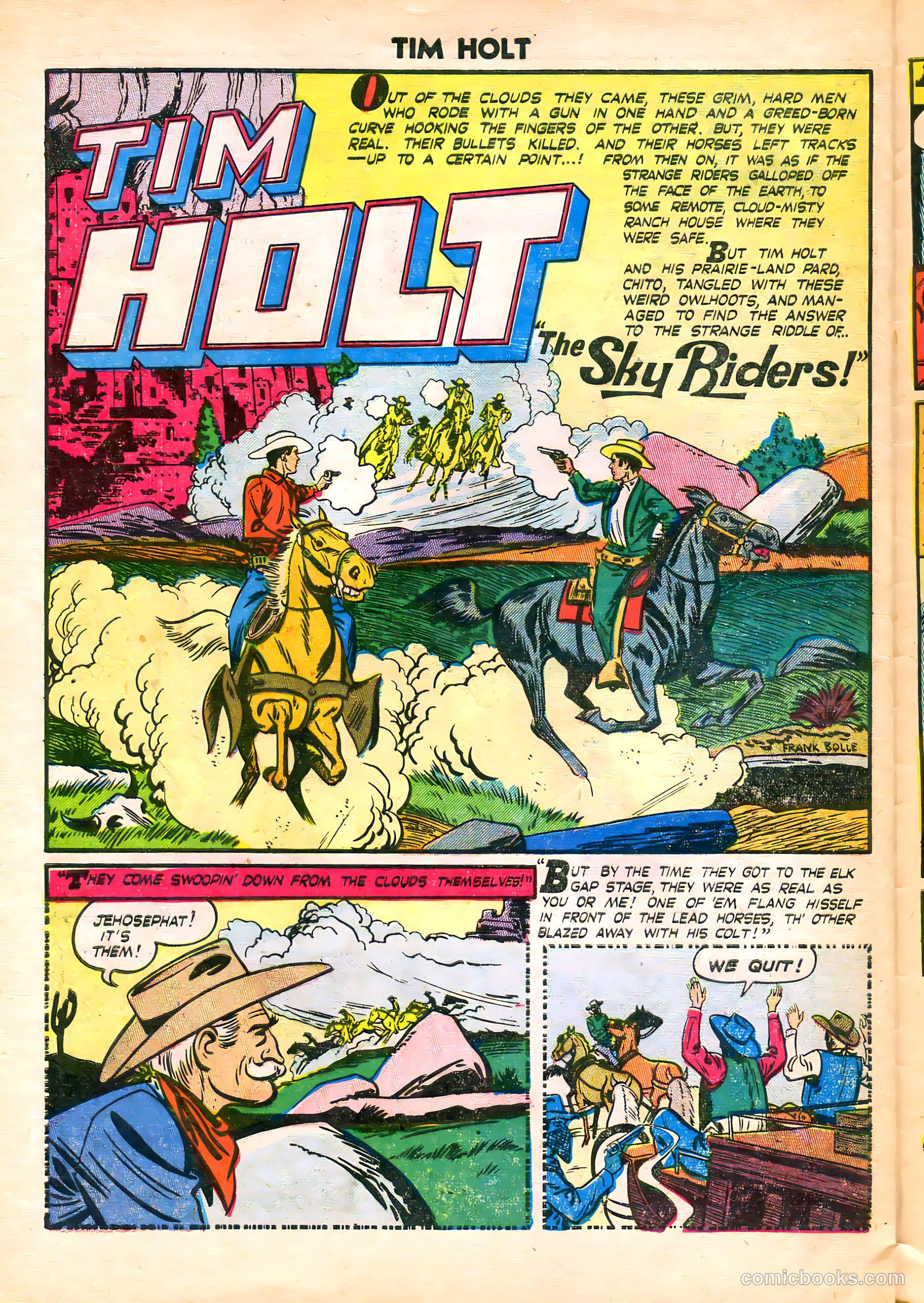 Tim Holt #16 (1950) — page 28 of 36