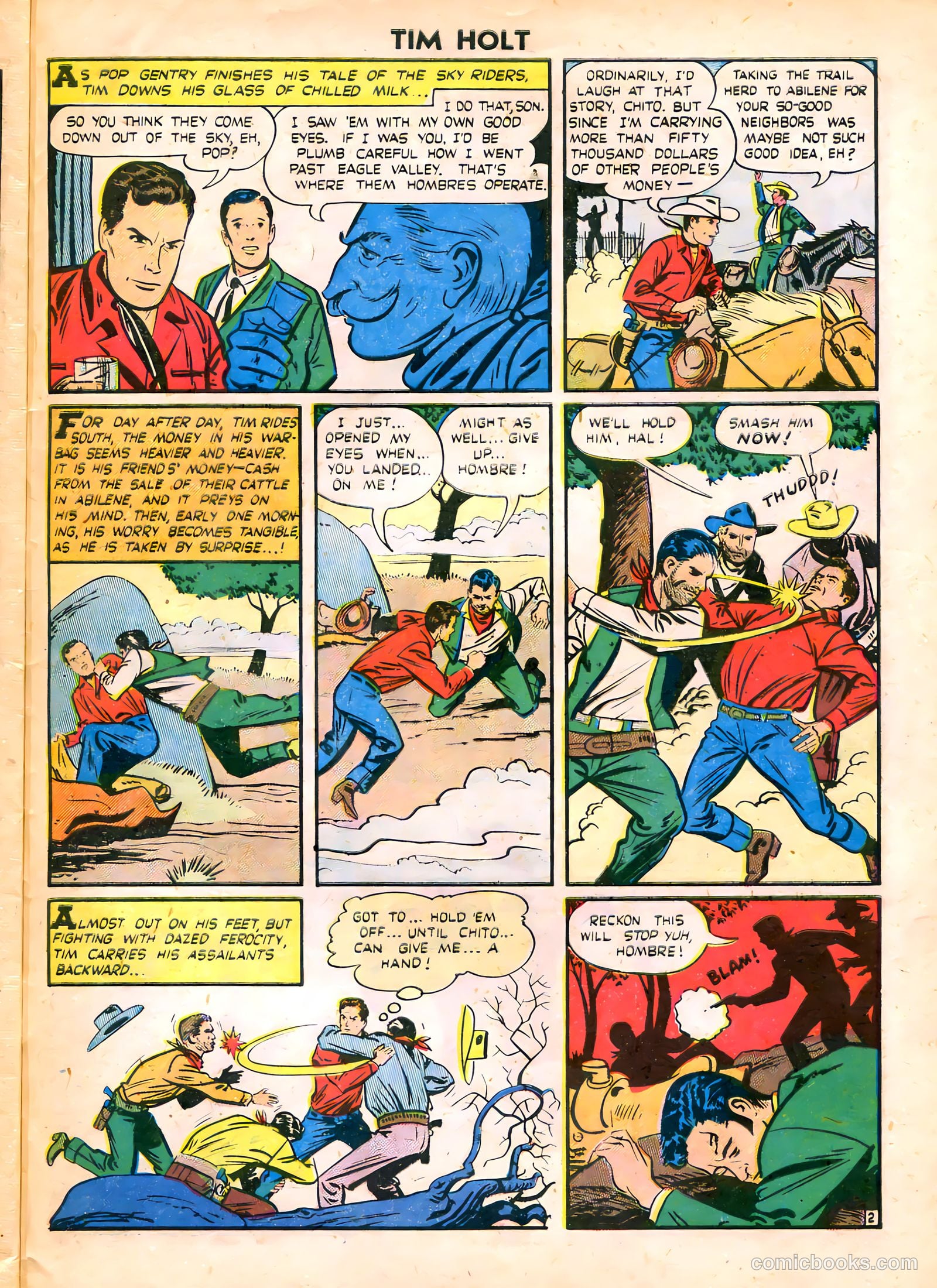 Tim Holt #16 (1950) — page 29 of 36