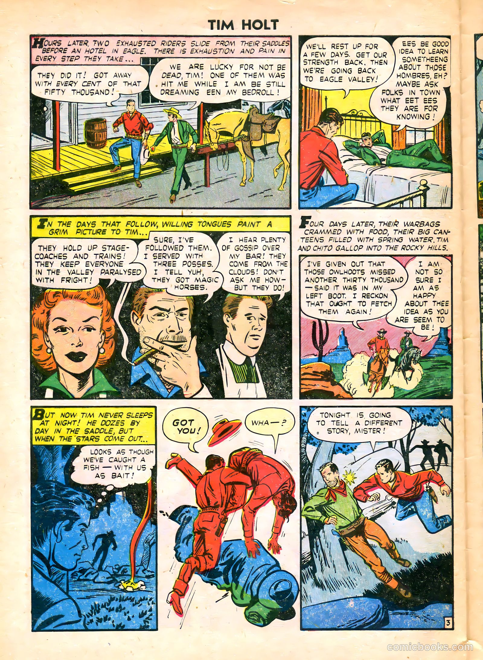 Tim Holt #16 (1950) — page 30 of 36