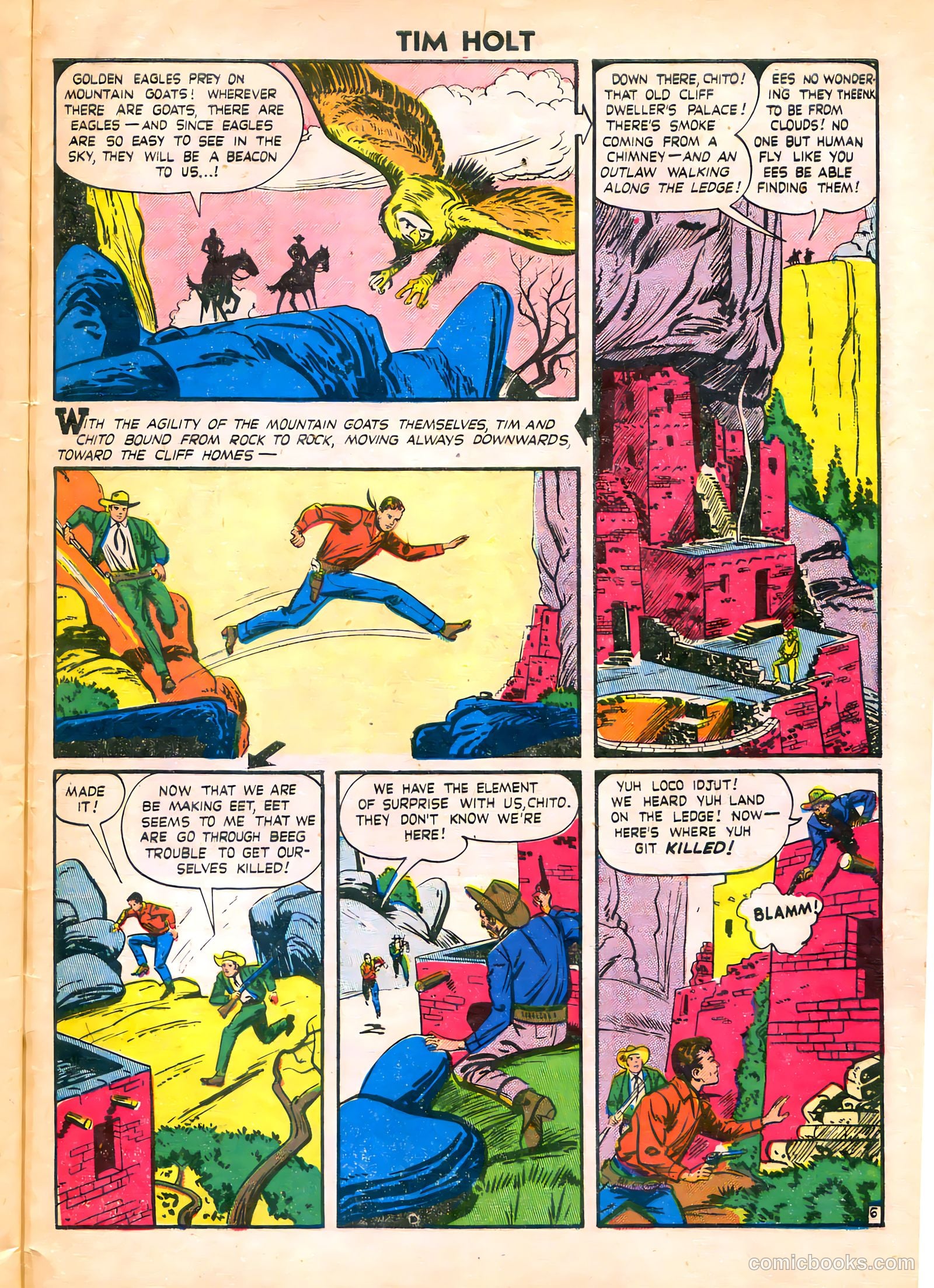 Tim Holt #16 (1950) — page 33 of 36