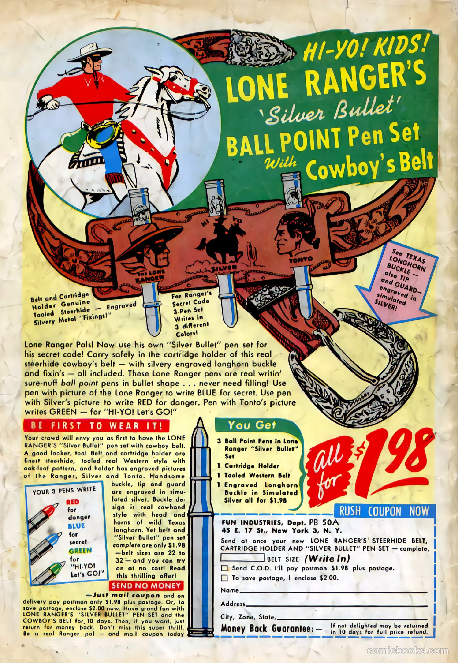 Tim Holt #16 (1950) — page 36 of 36