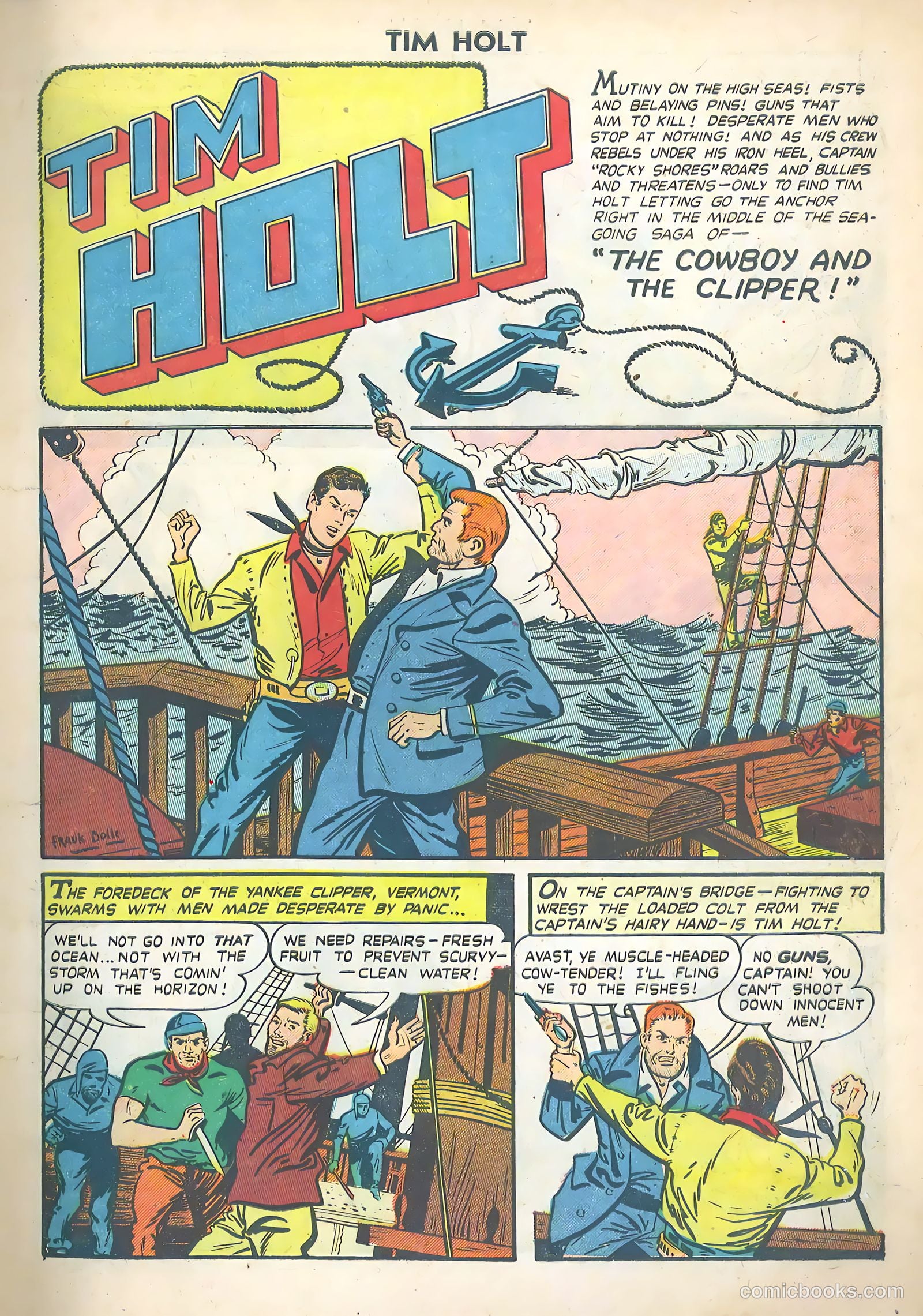 Tim Holt #17 (1950) — page 3 of 36