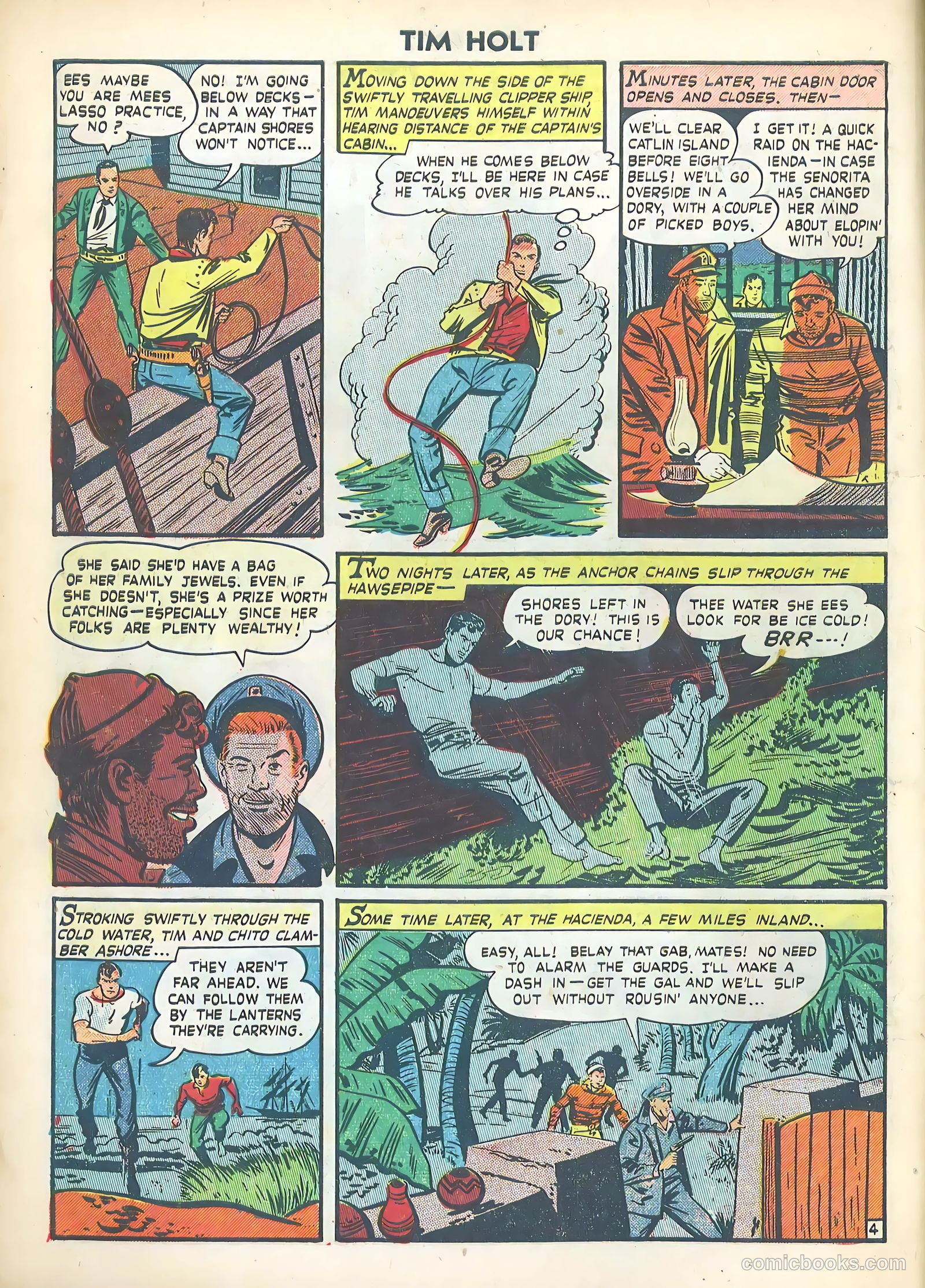 Tim Holt #17 (1950) — page 6 of 36