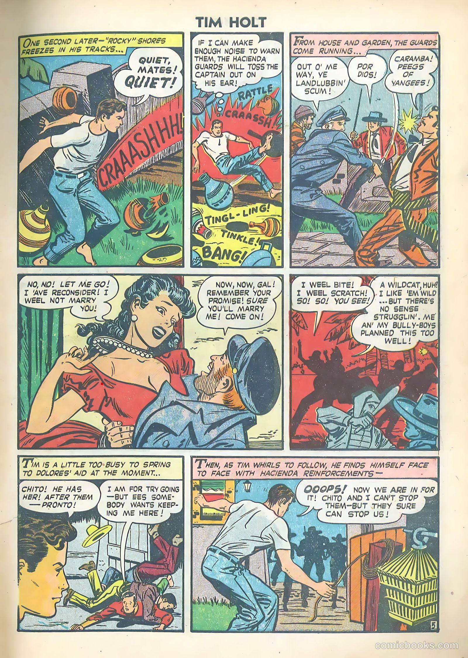 Tim Holt #17 (1950) — page 7 of 36