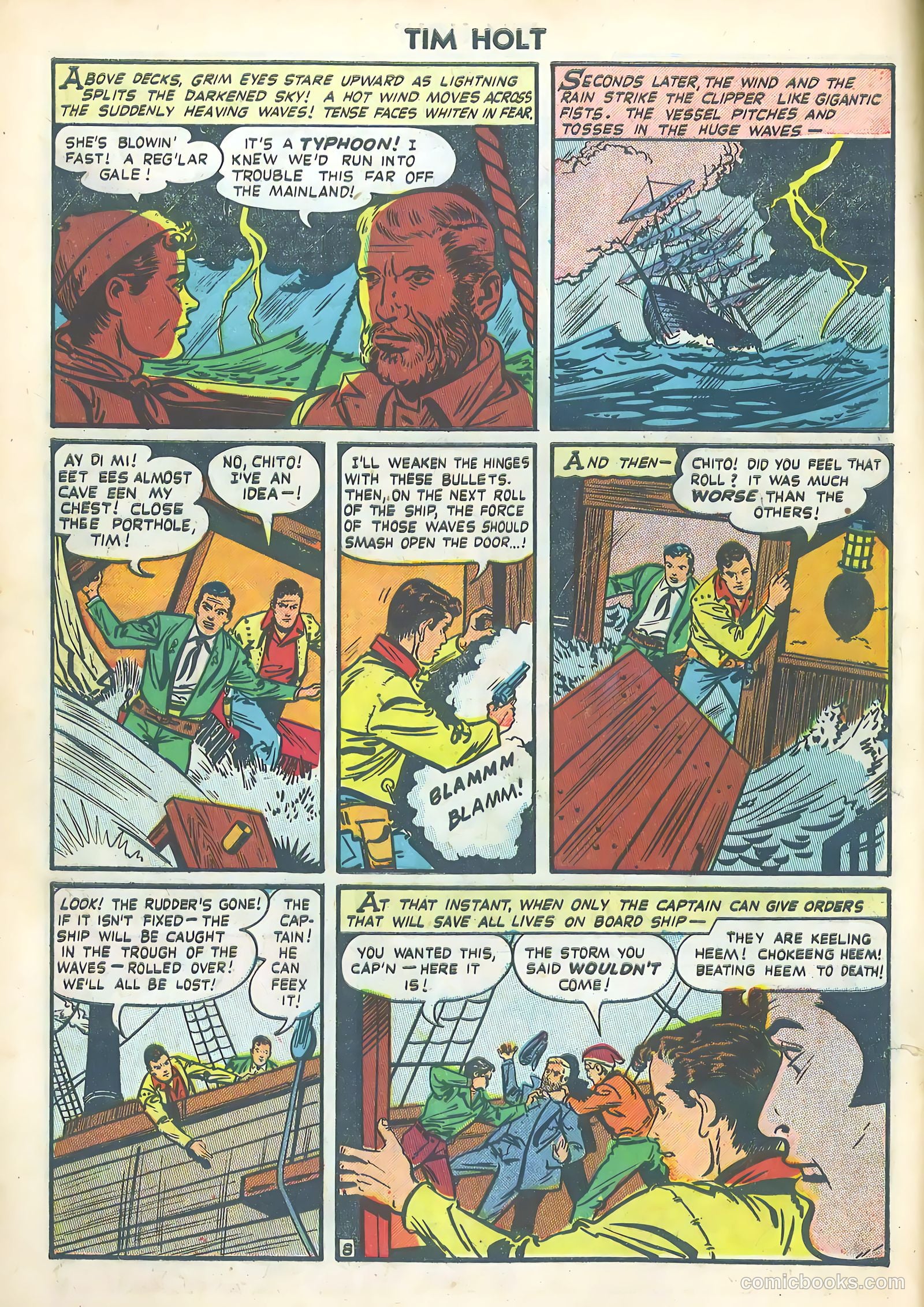 Tim Holt #17 (1950) — page 10 of 36
