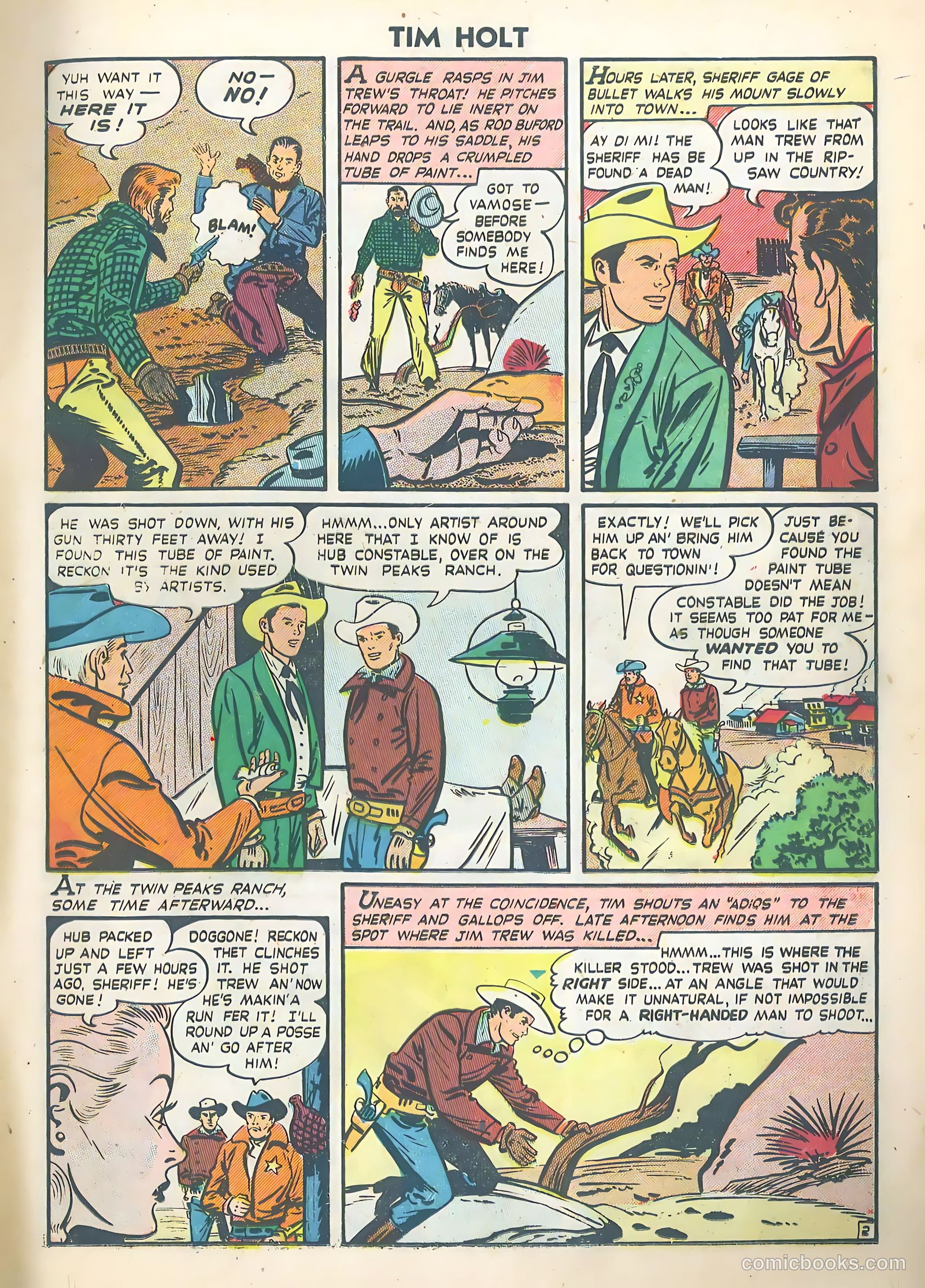 Tim Holt #17 (1950) — page 13 of 36