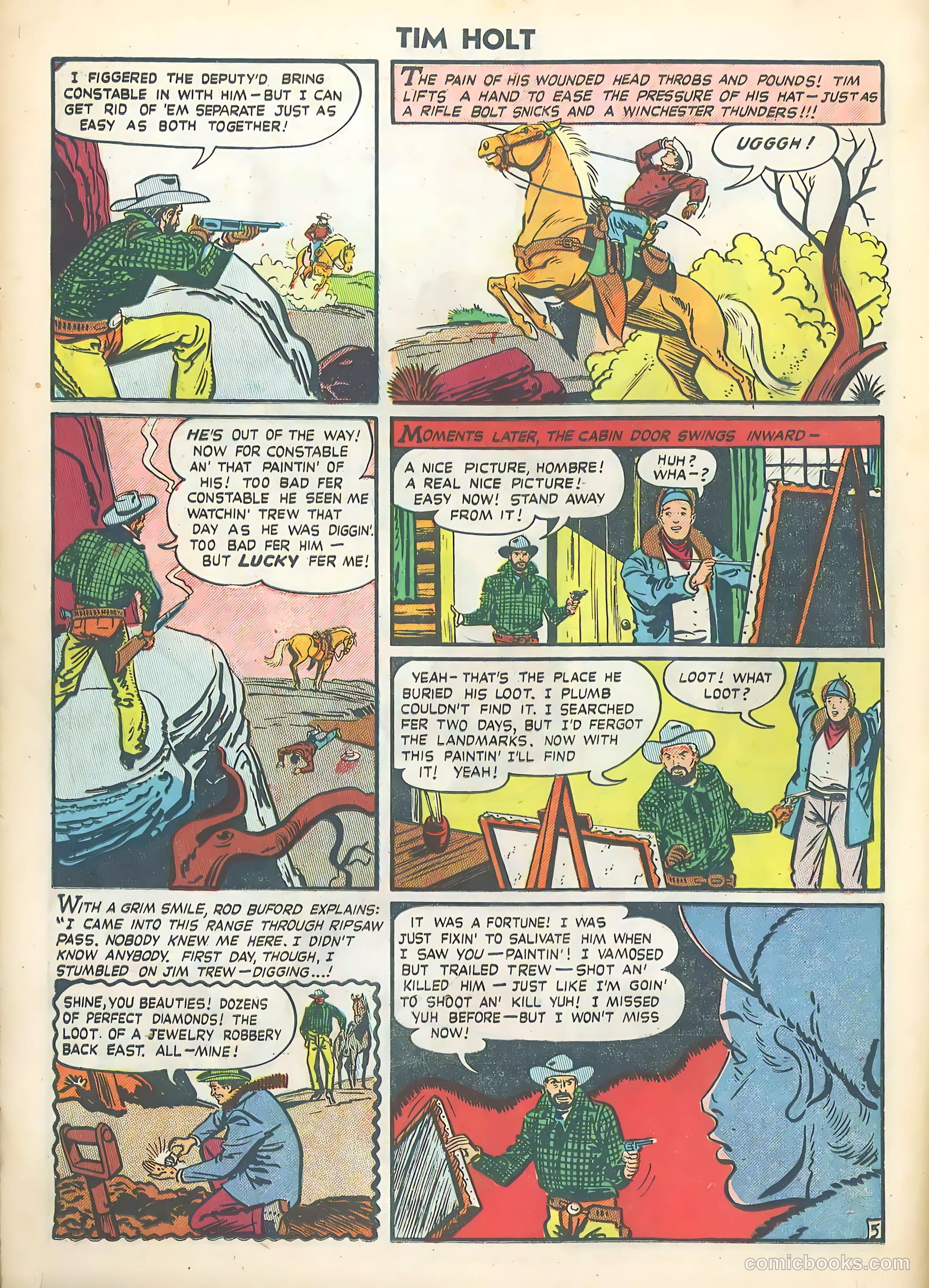 Tim Holt #17 (1950) — page 16 of 36