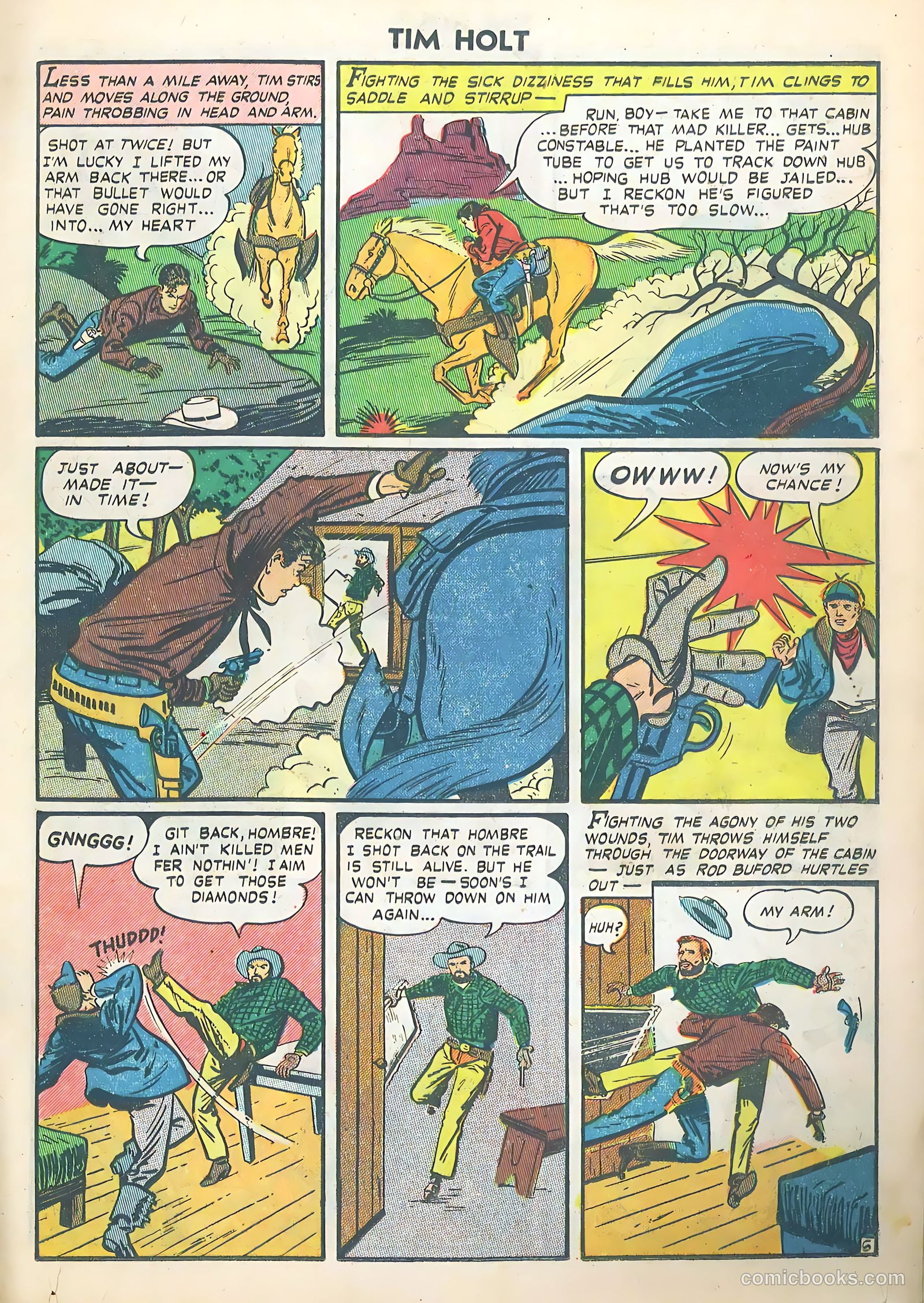 Tim Holt #17 (1950) — page 17 of 36