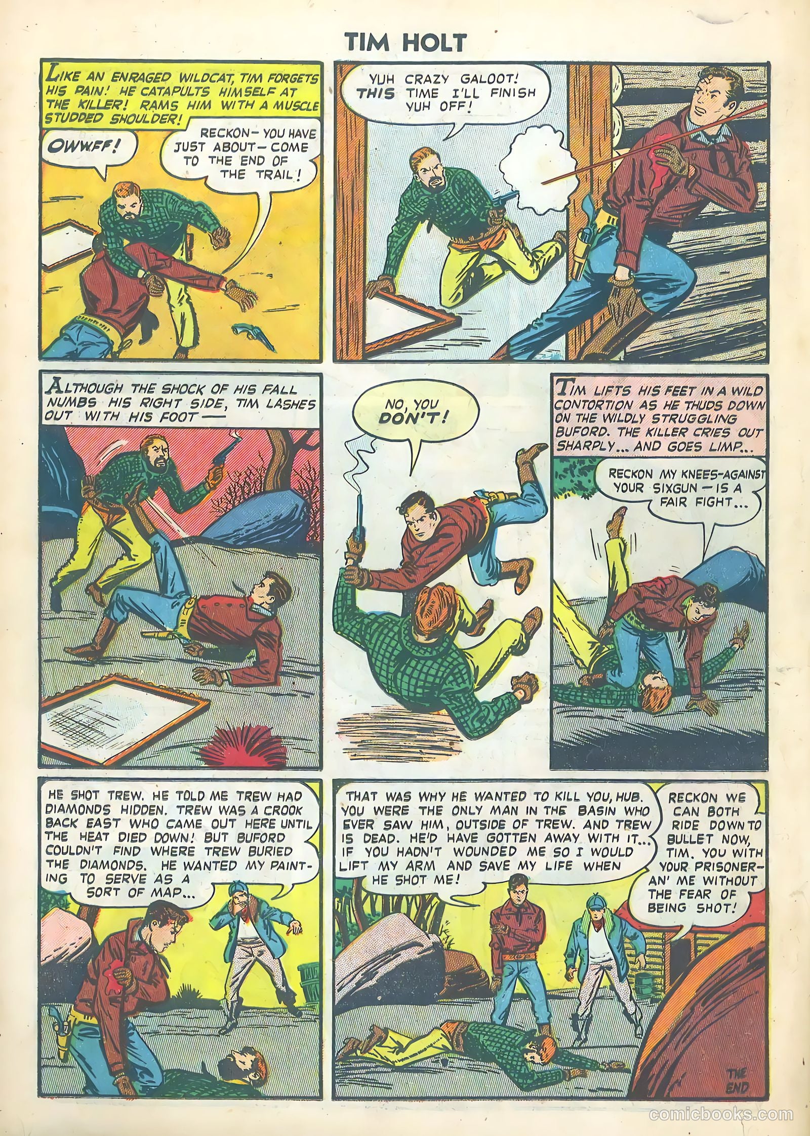 Tim Holt #17 (1950) — page 18 of 36