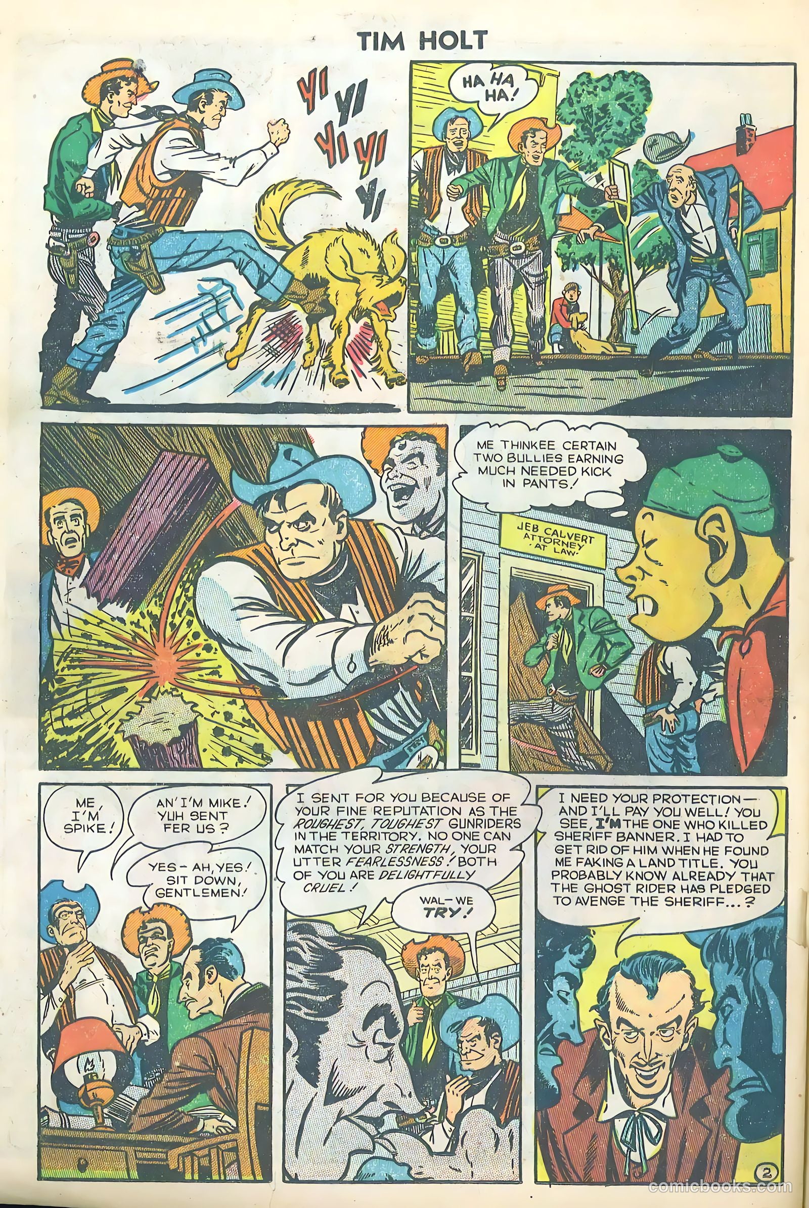 Tim Holt #17 (1950) — page 20 of 36