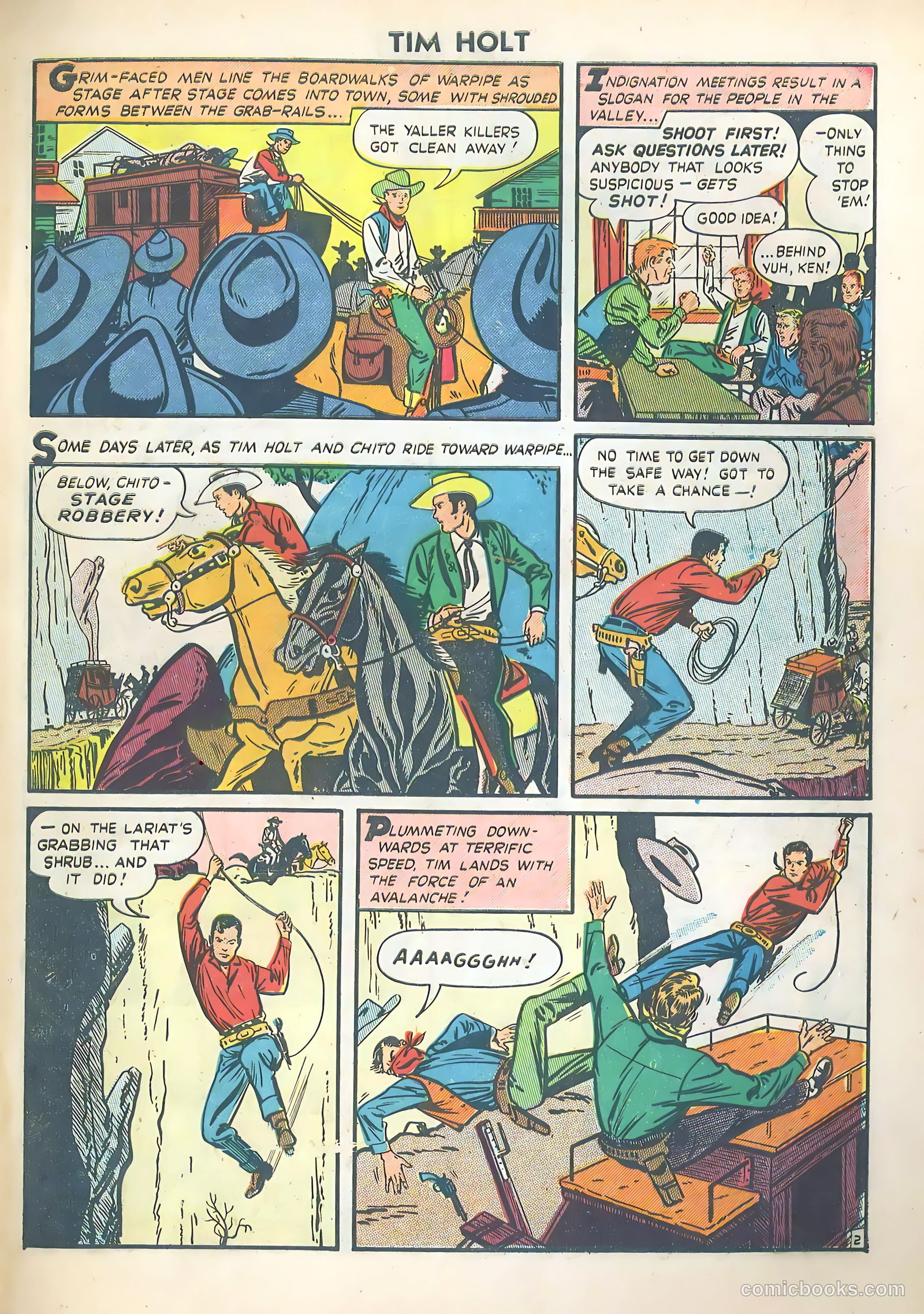 Tim Holt #17 (1950) — page 29 of 36