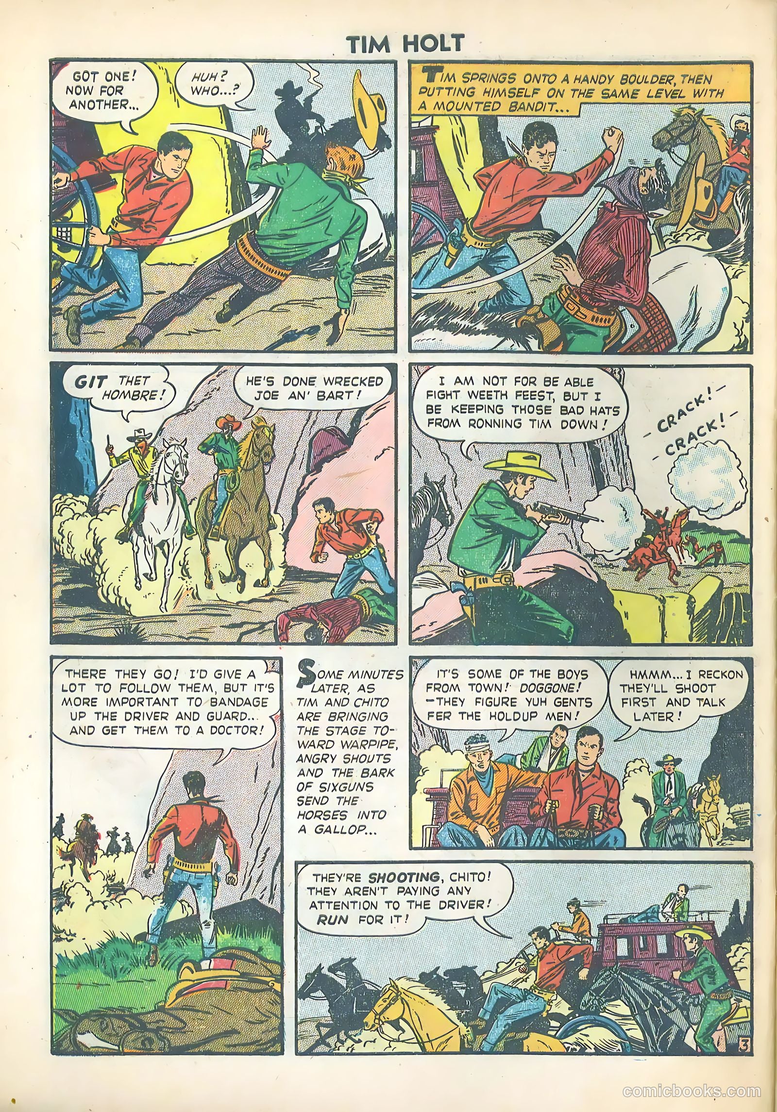 Tim Holt #17 (1950) — page 30 of 36