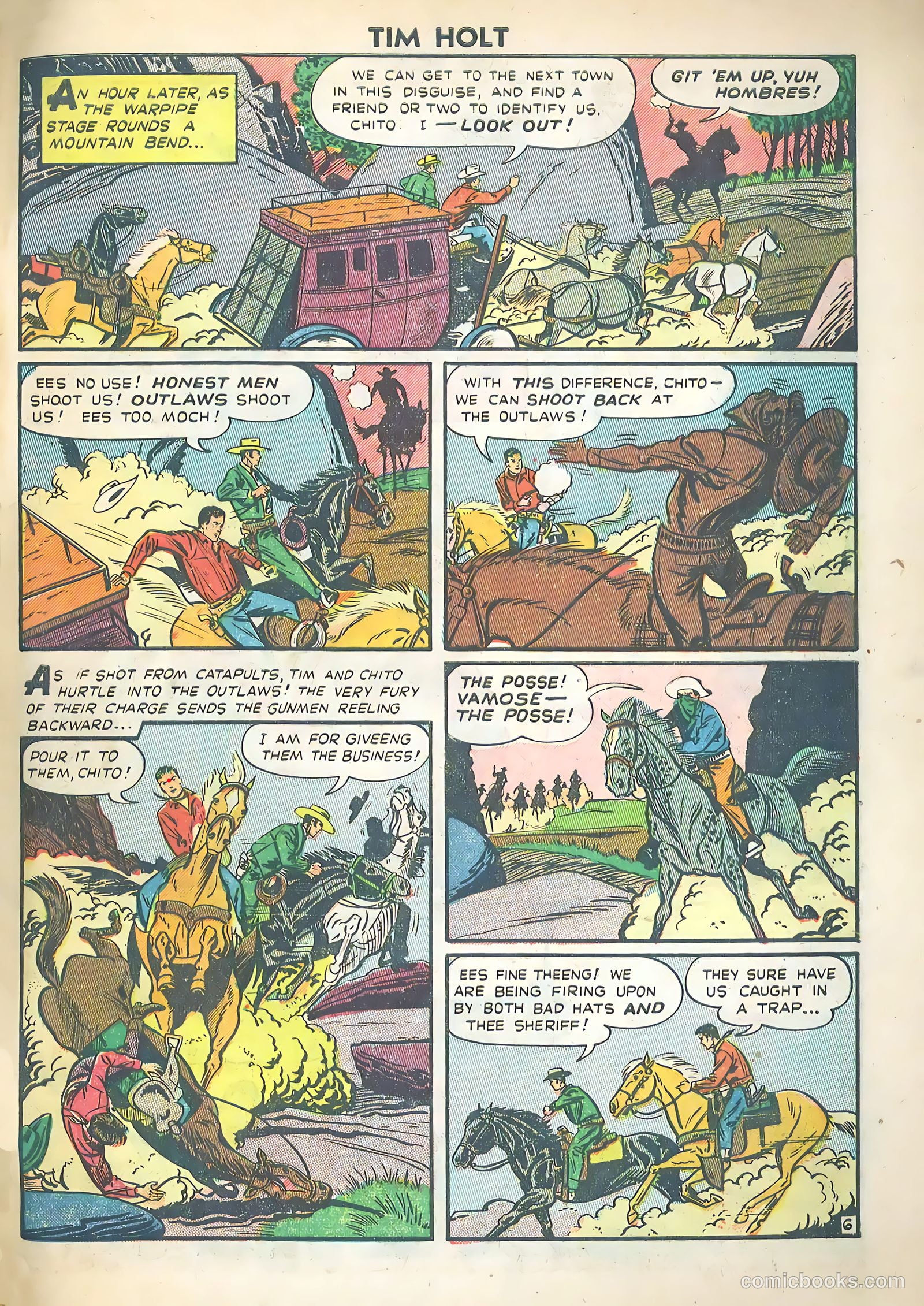 Tim Holt #17 (1950) — page 33 of 36