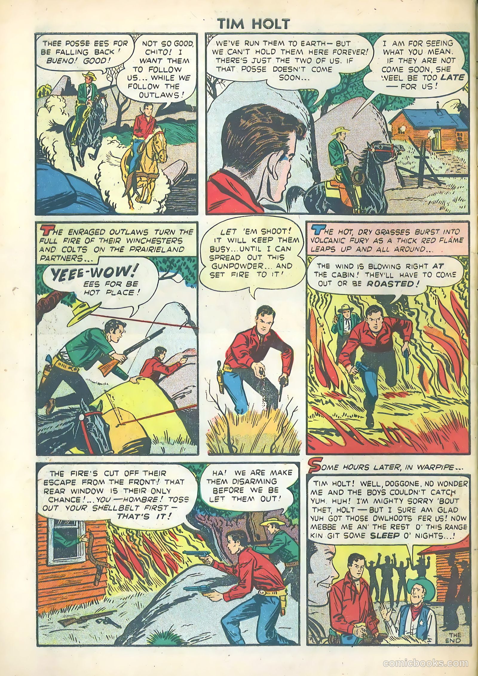 Tim Holt #17 (1950) — page 34 of 36