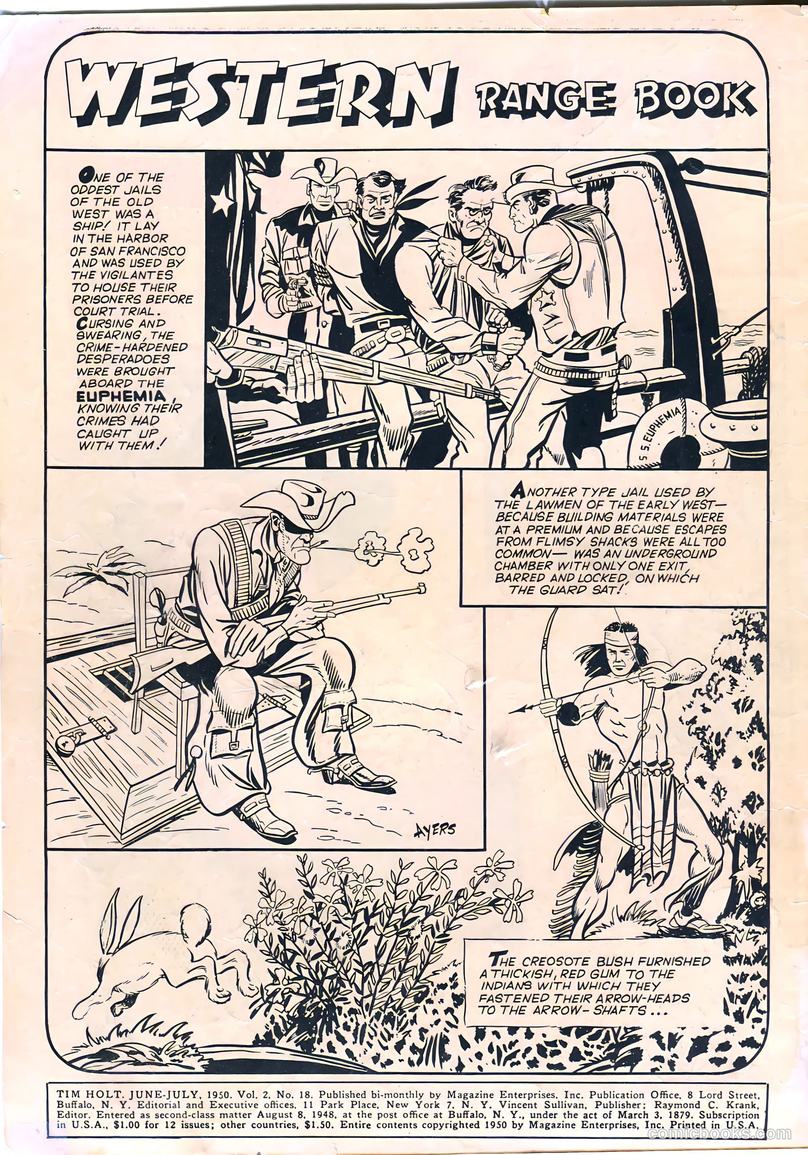 Tim Holt #18 (1950) — page 2 of 36