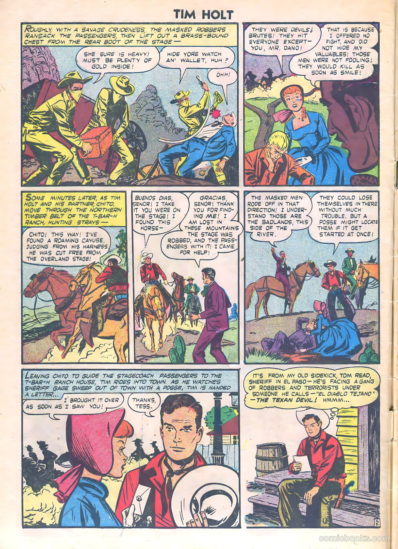 Tim Holt #18 (1950) — page 4 of 36