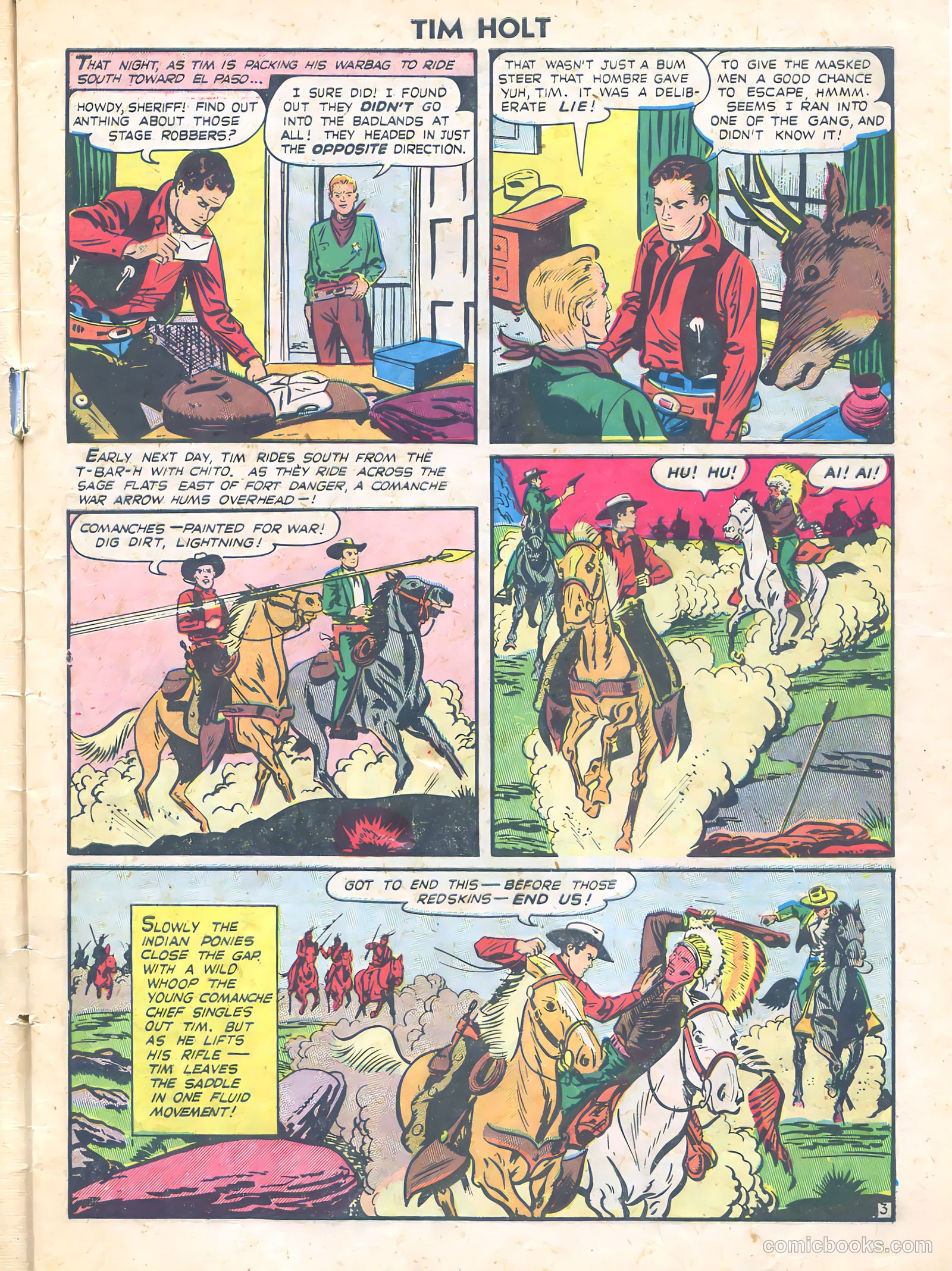 Tim Holt #18 (1950) — page 5 of 36