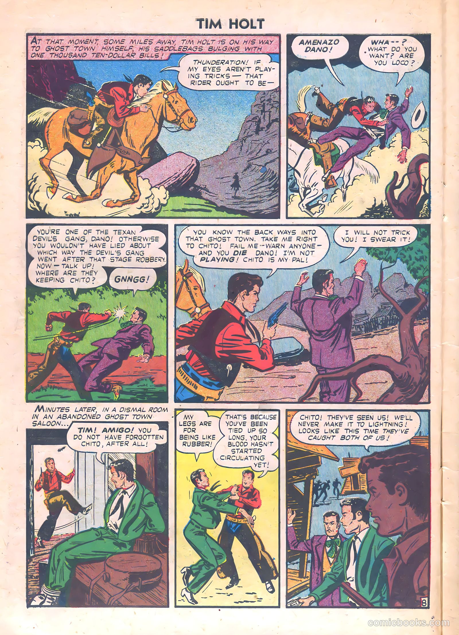 Tim Holt #18 (1950) — page 10 of 36