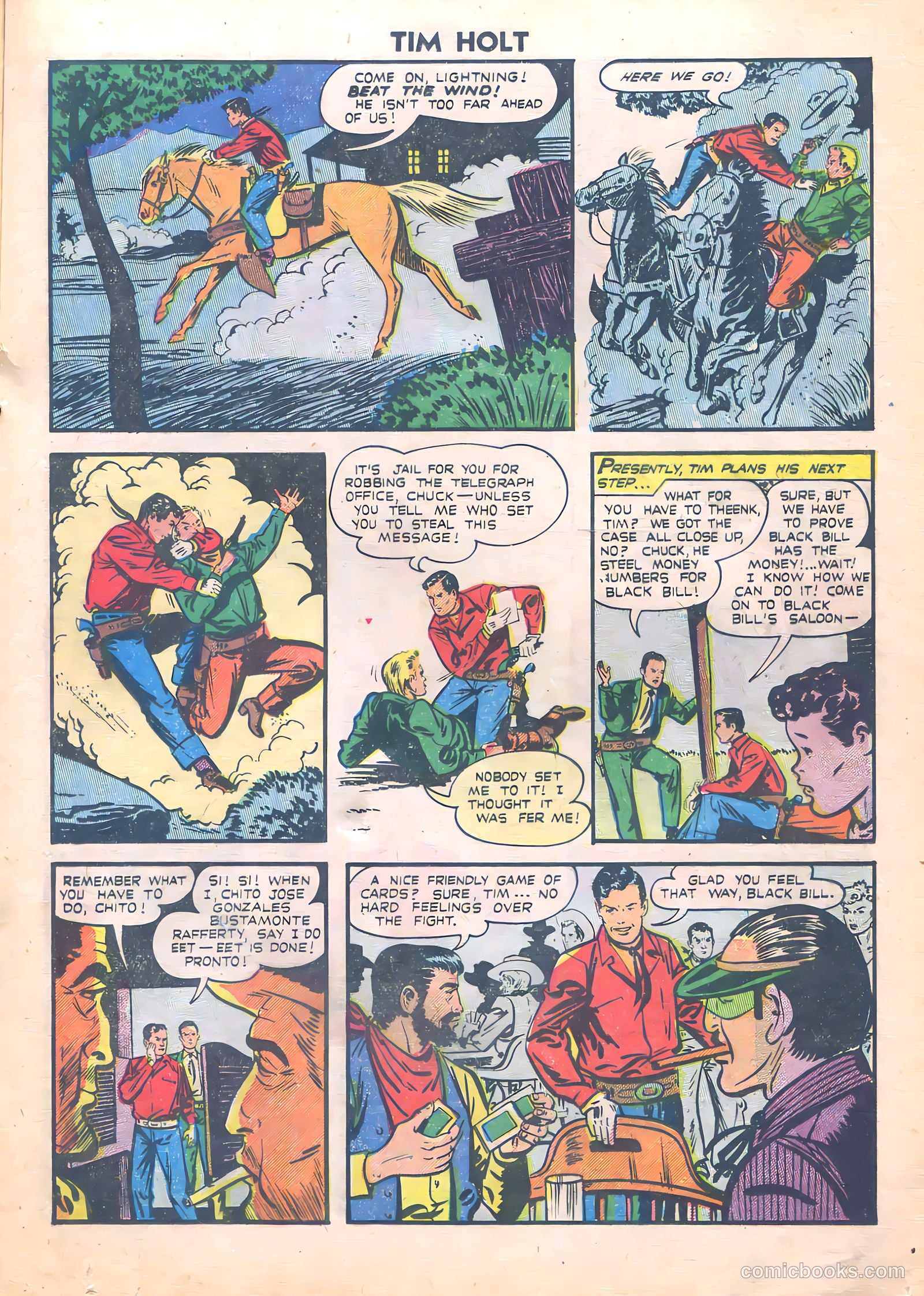 Tim Holt #18 (1950) — page 15 of 36