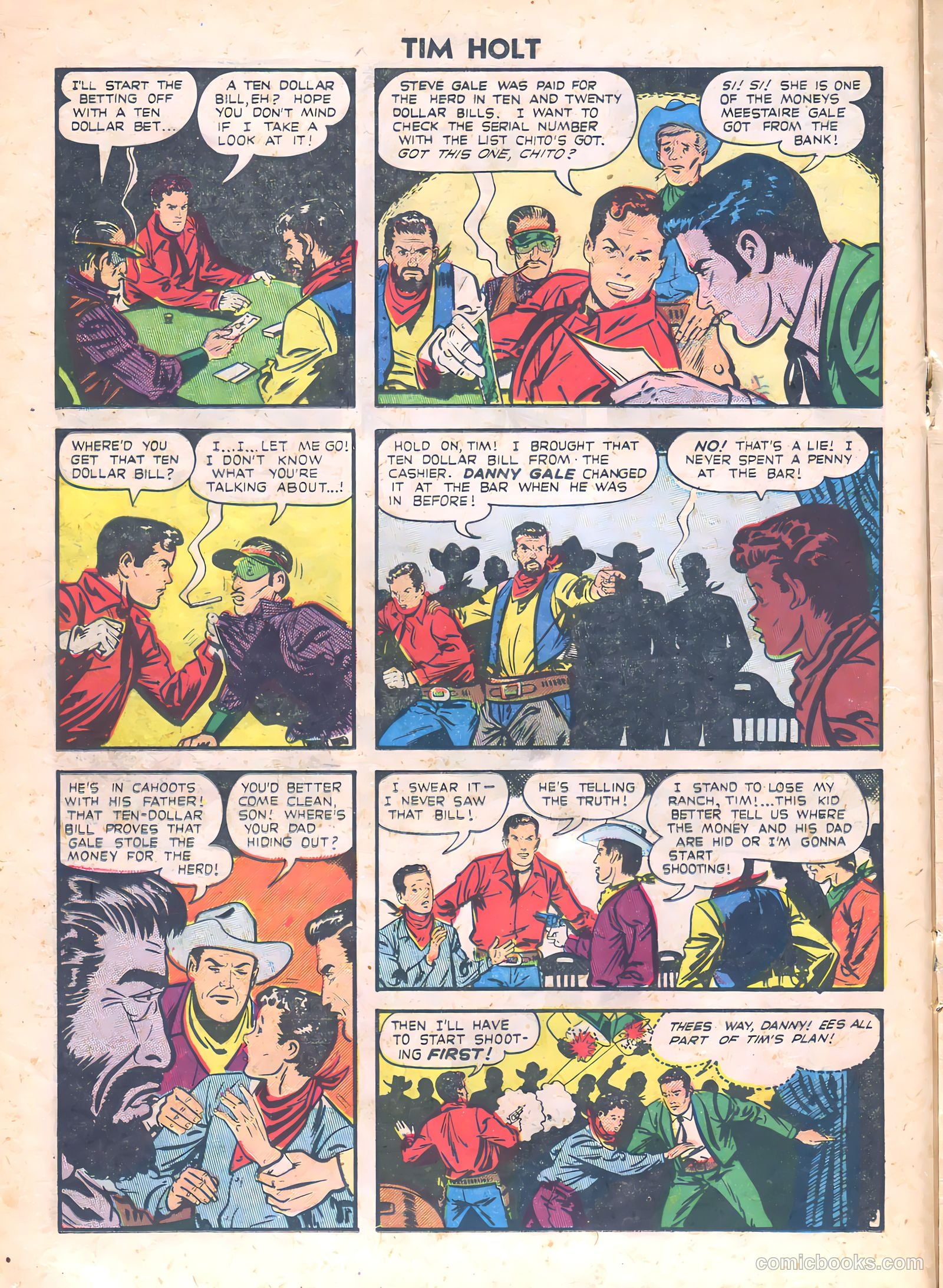 Tim Holt #18 (1950) — page 16 of 36