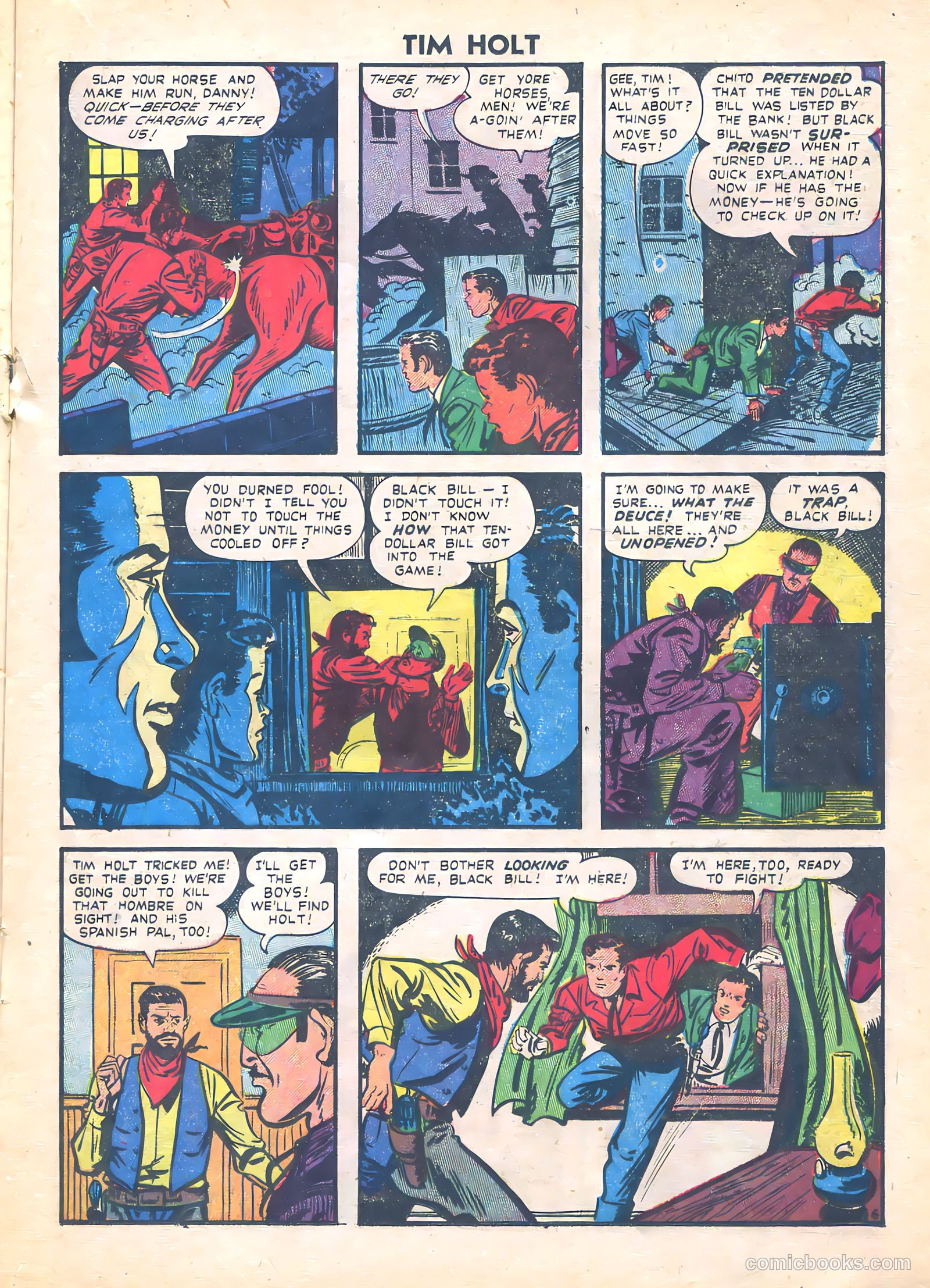 Tim Holt #18 (1950) — page 17 of 36