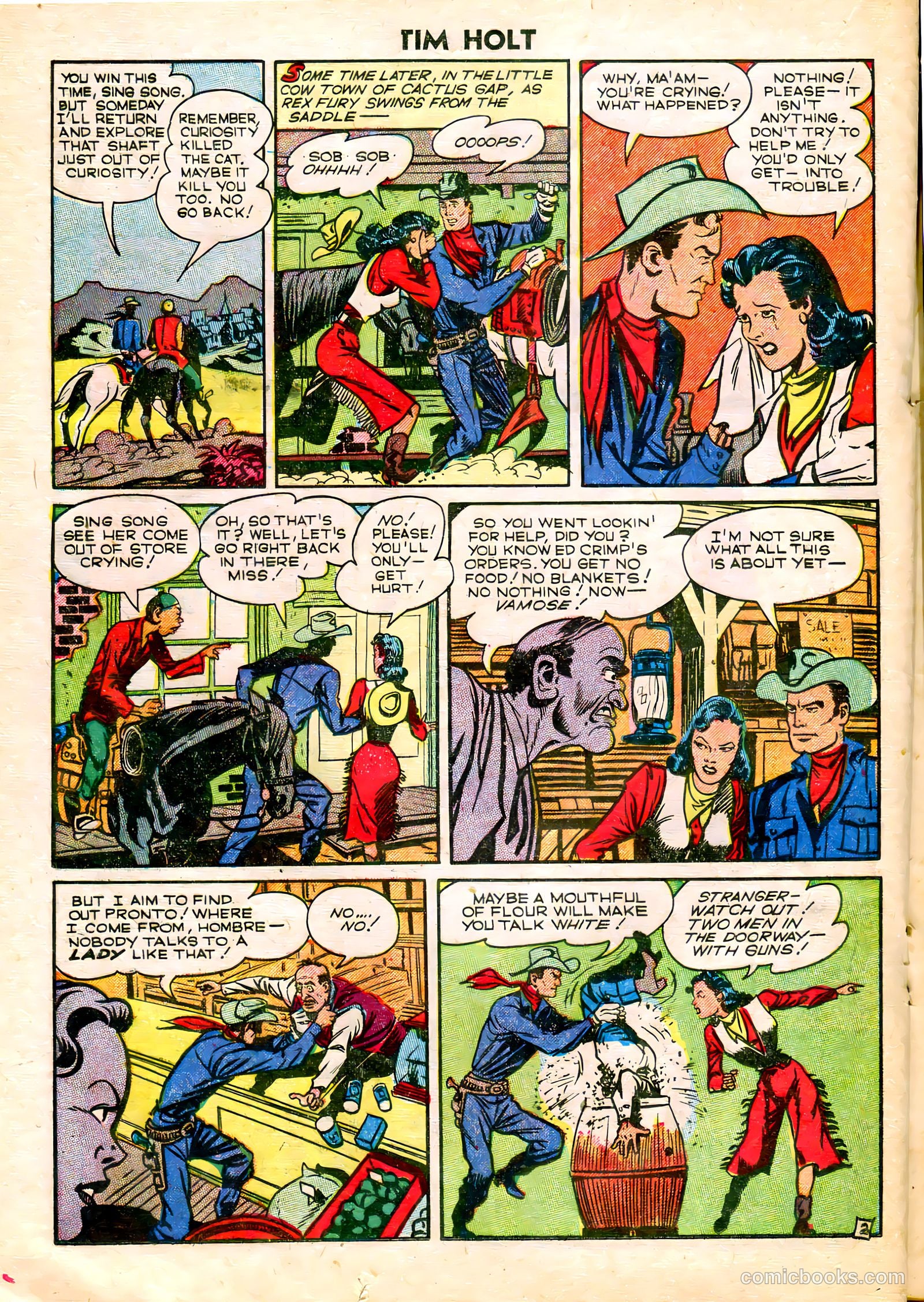 Tim Holt #18 (1950) — page 20 of 36