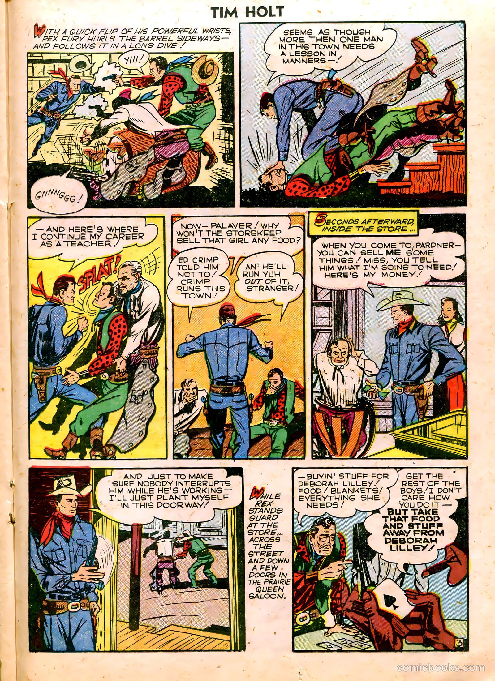 Tim Holt #18 (1950) — page 21 of 36