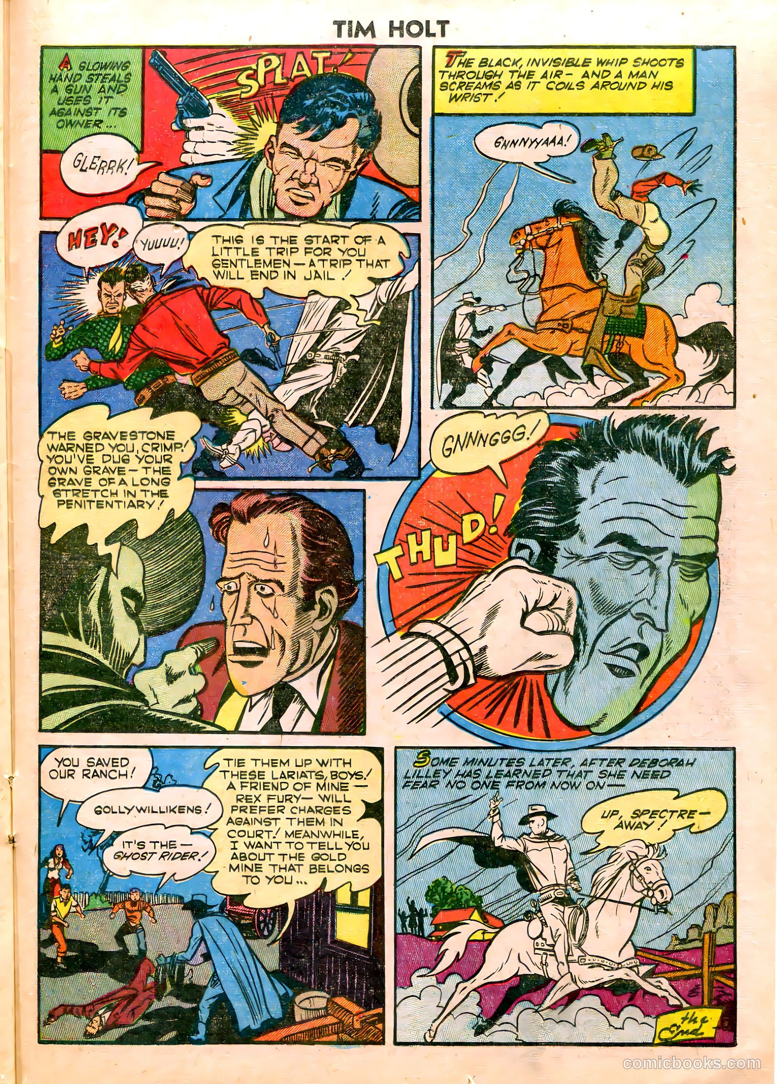 Tim Holt #18 (1950) — page 25 of 36