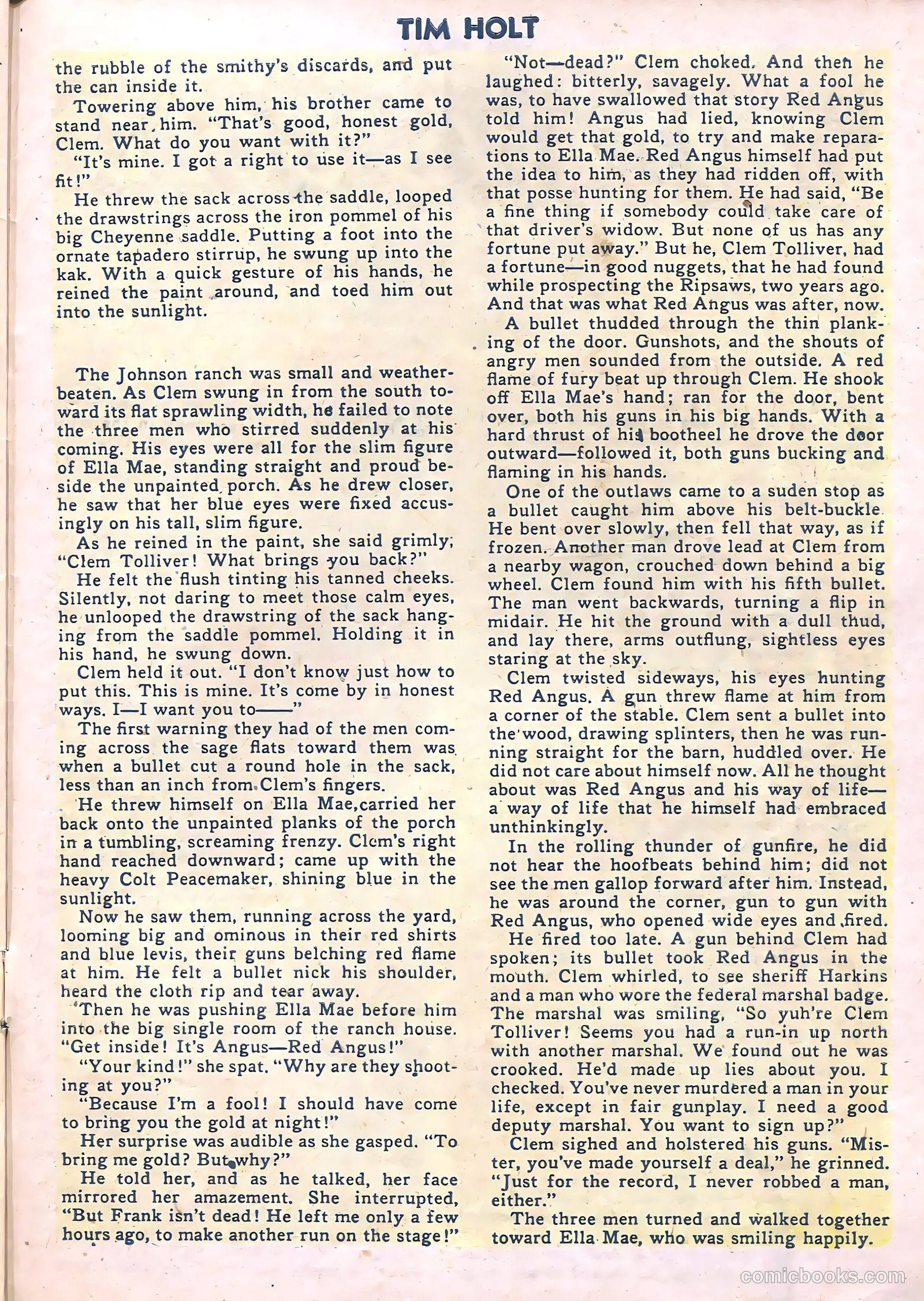 Tim Holt #18 (1950) — page 27 of 36