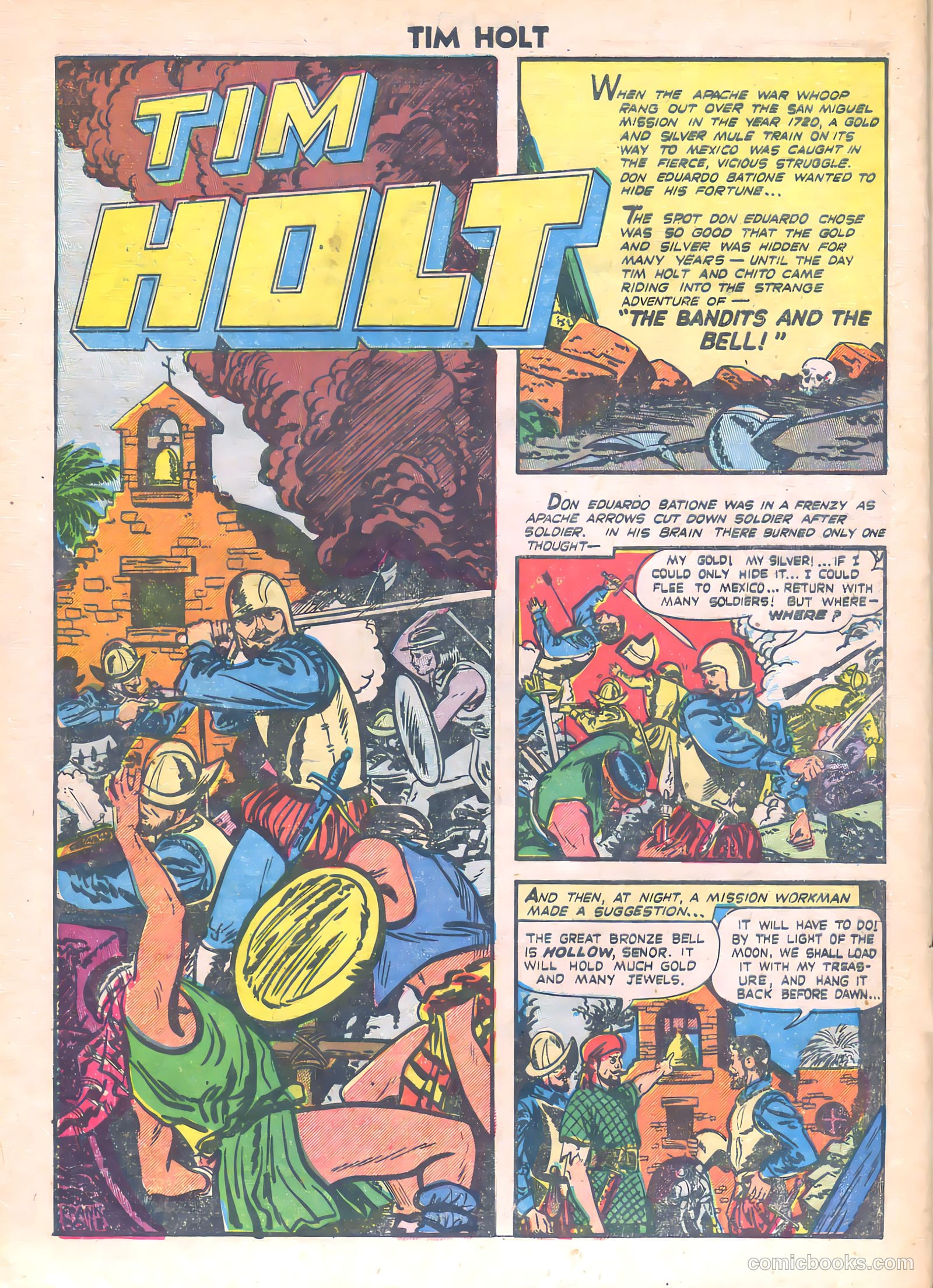 Tim Holt #18 (1950) — page 28 of 36