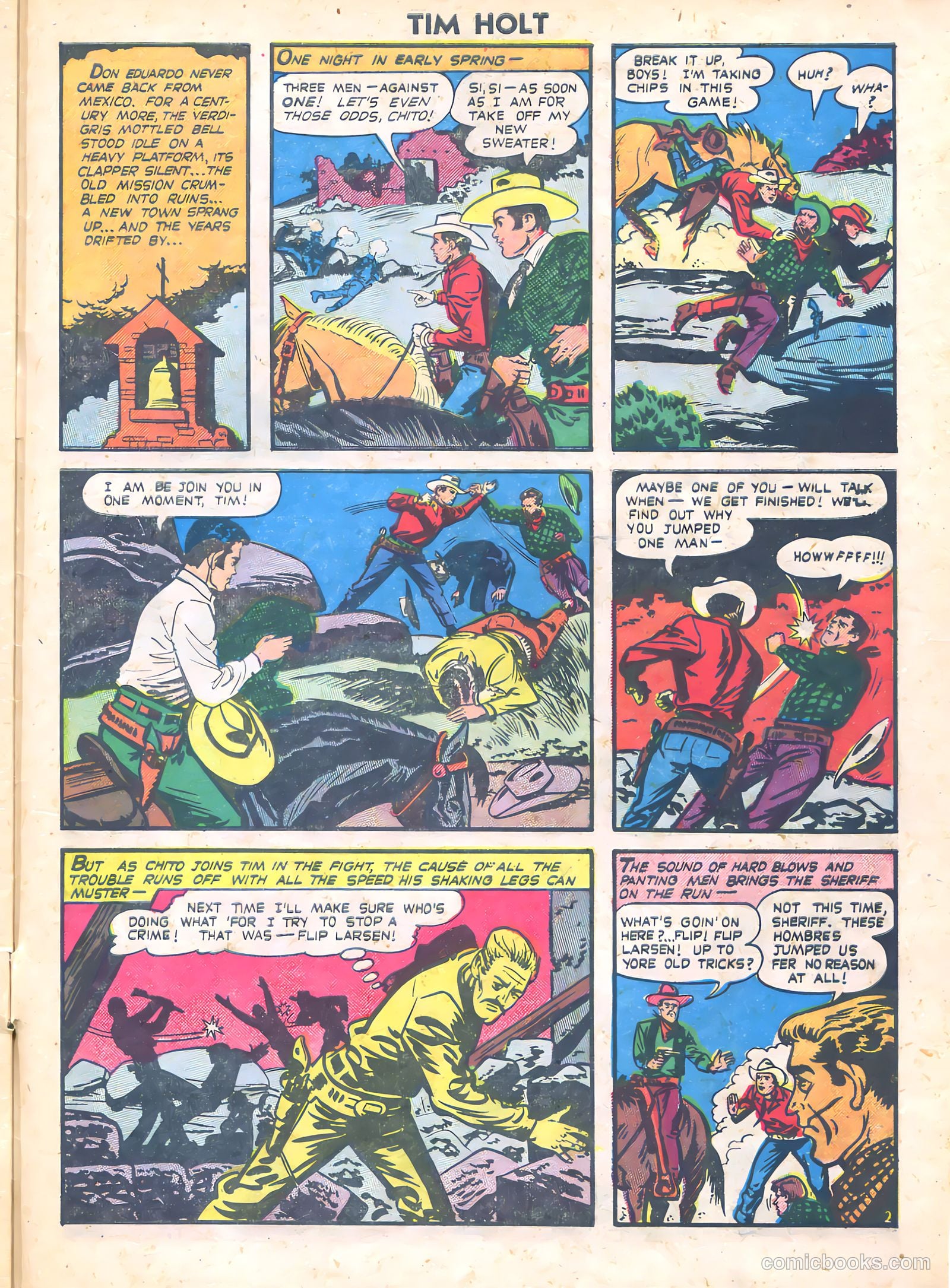 Tim Holt #18 (1950) — page 29 of 36