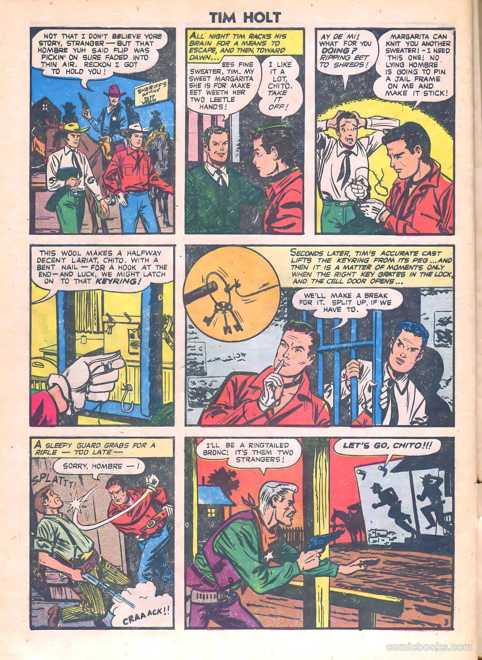 Tim Holt #18 (1950) — page 30 of 36