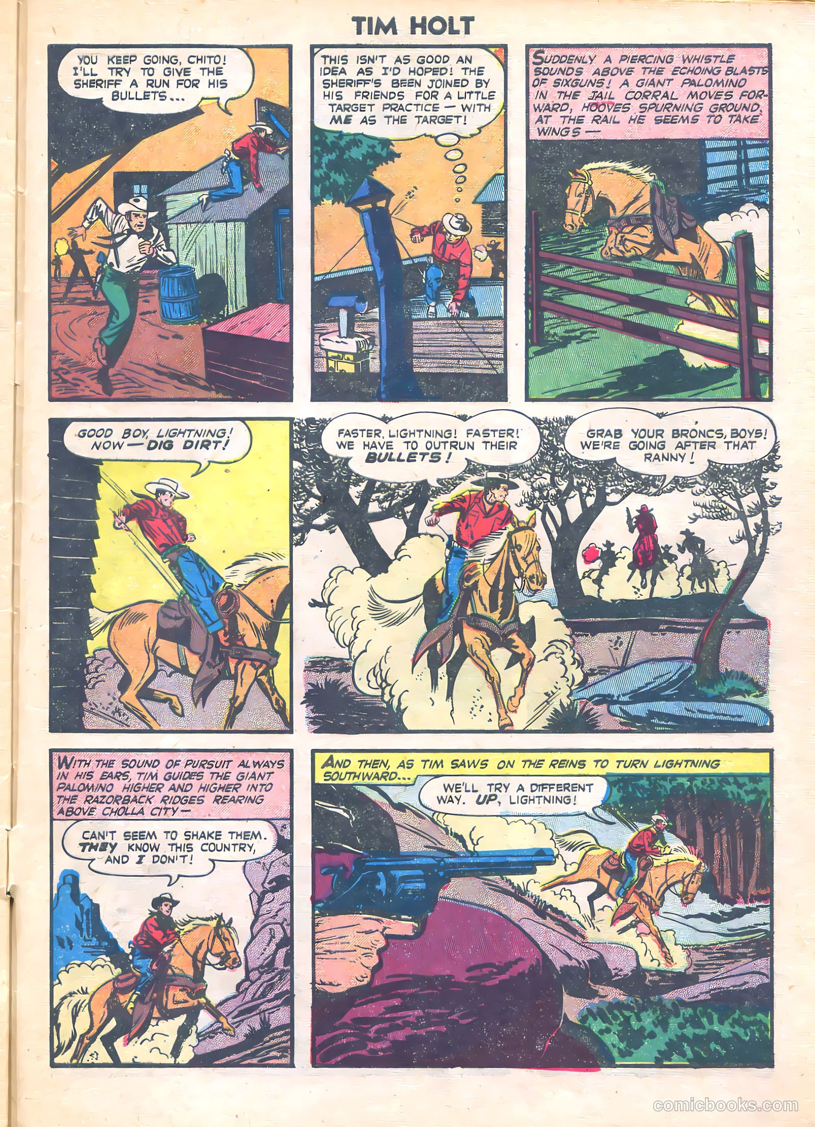 Tim Holt #18 (1950) — page 31 of 36