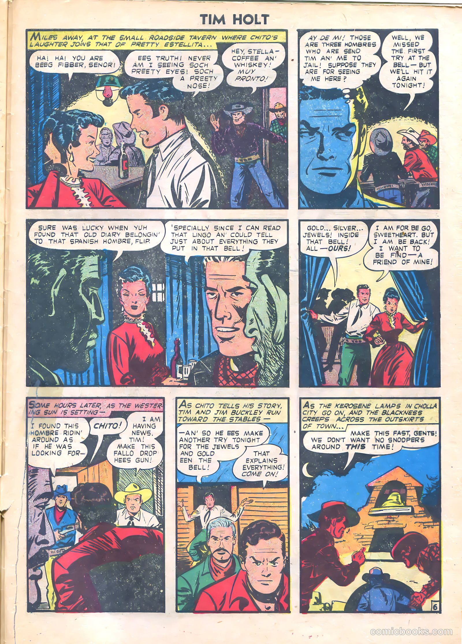 Tim Holt #18 (1950) — page 33 of 36