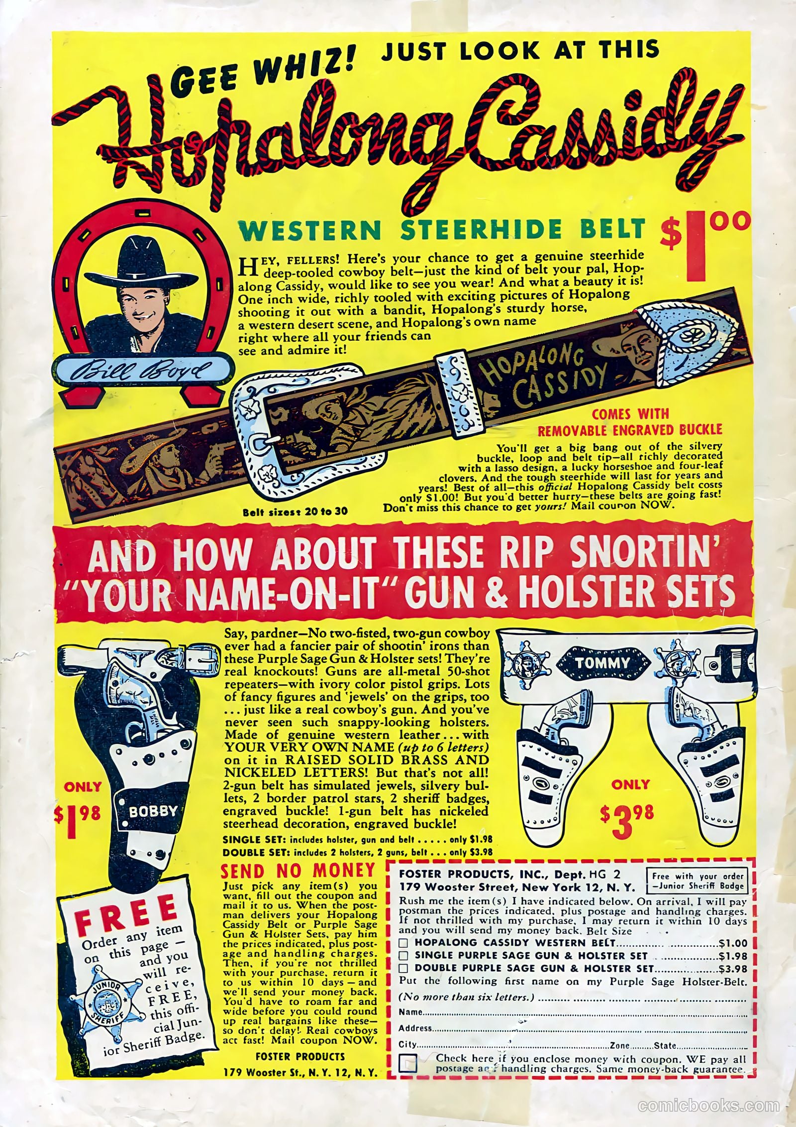 Tim Holt #18 (1950) — page 36 of 36