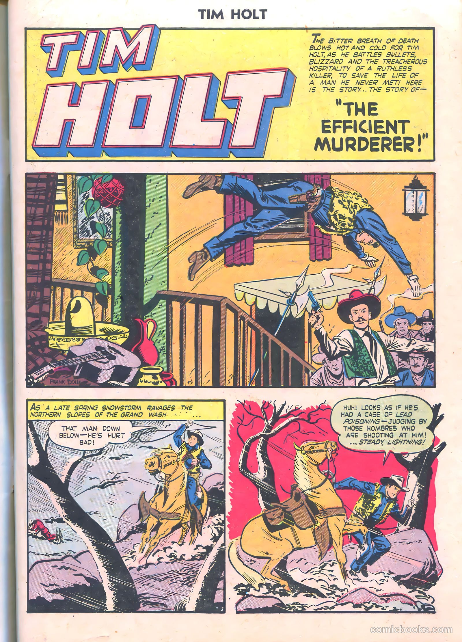 Tim Holt #19 (1950) — page 3 of 36