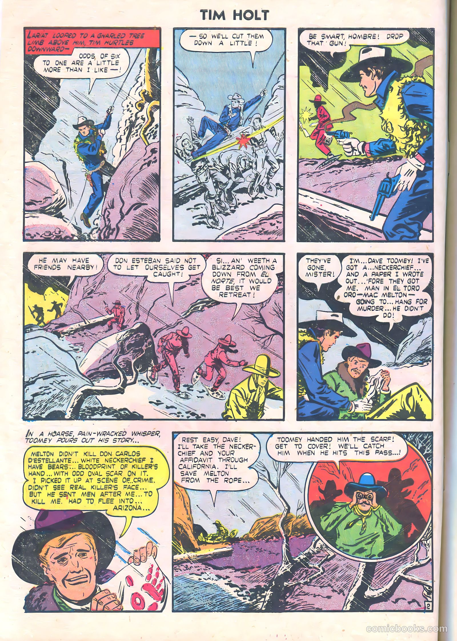 Tim Holt #19 (1950) — page 4 of 36