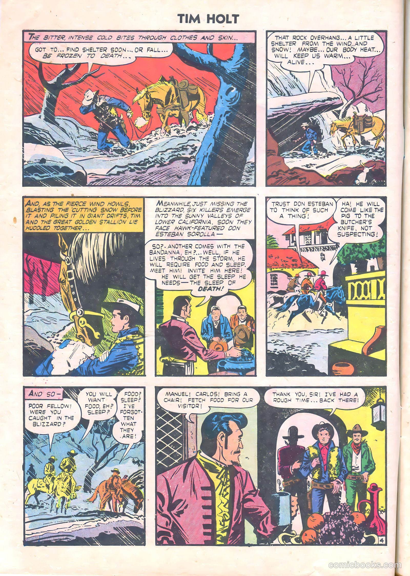 Tim Holt #19 (1950) — page 6 of 36