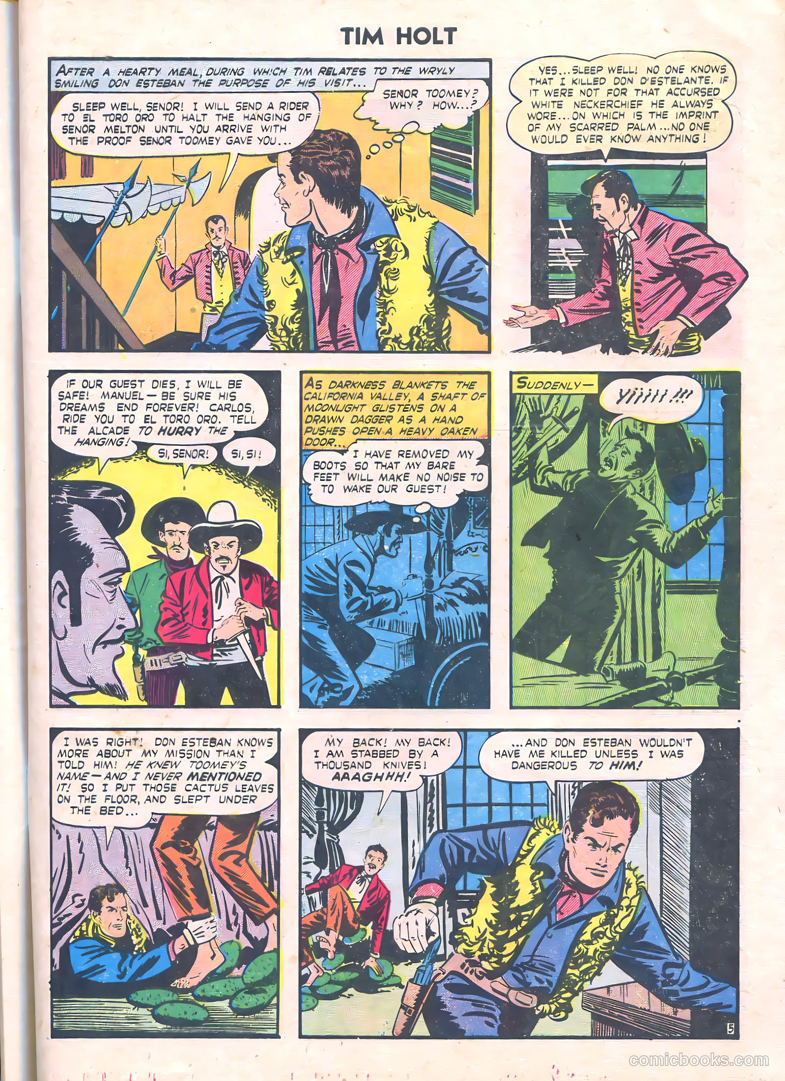 Tim Holt #19 (1950) — page 7 of 36
