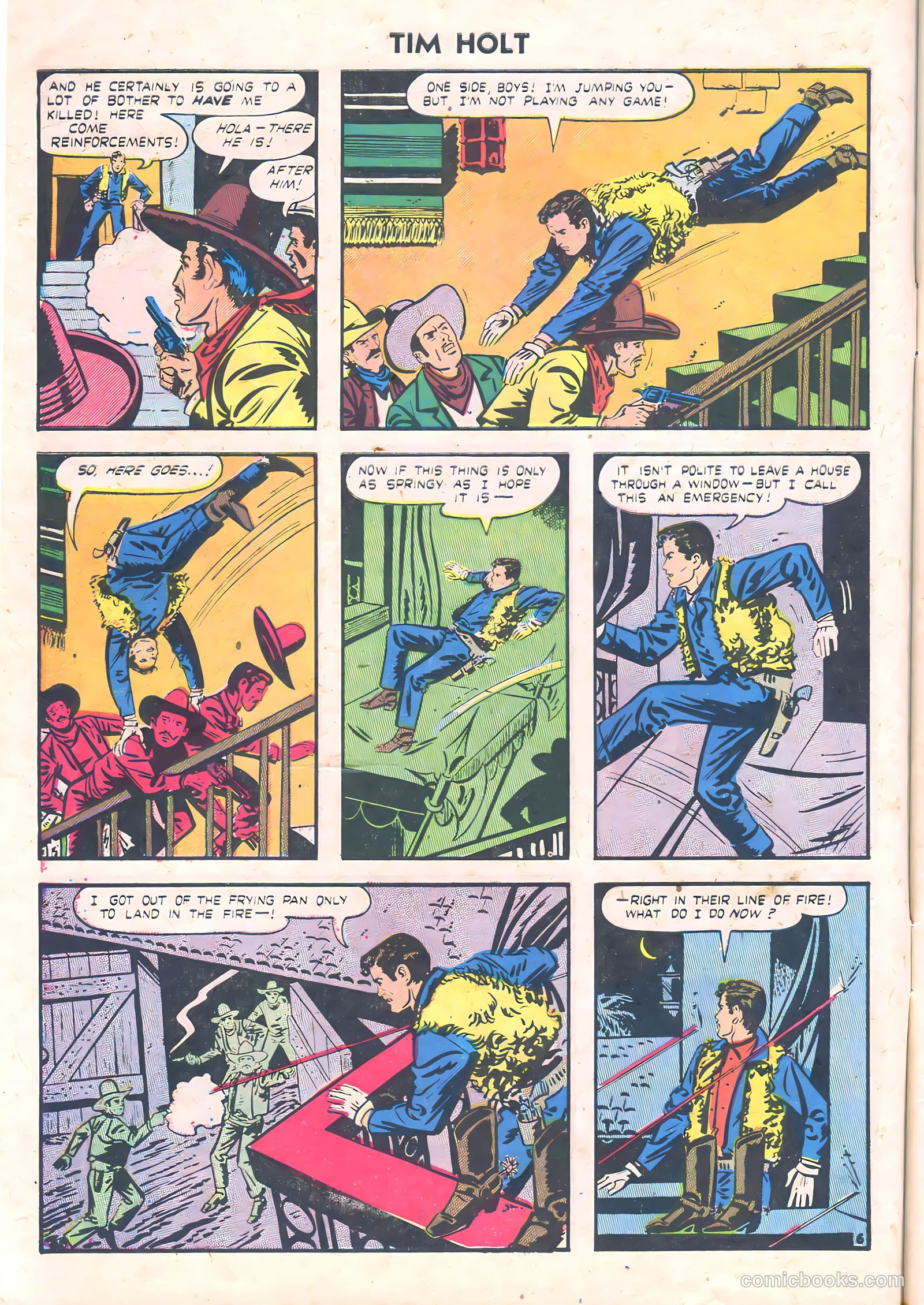 Tim Holt #19 (1950) — page 8 of 36