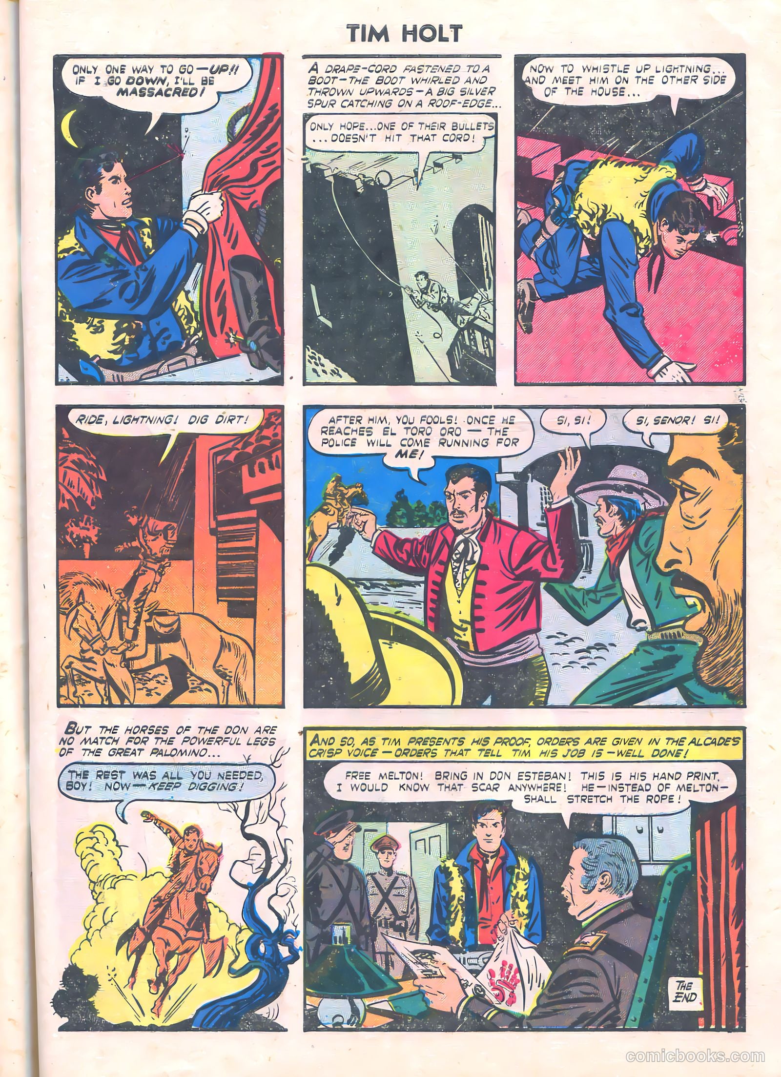 Tim Holt #19 (1950) — page 9 of 36