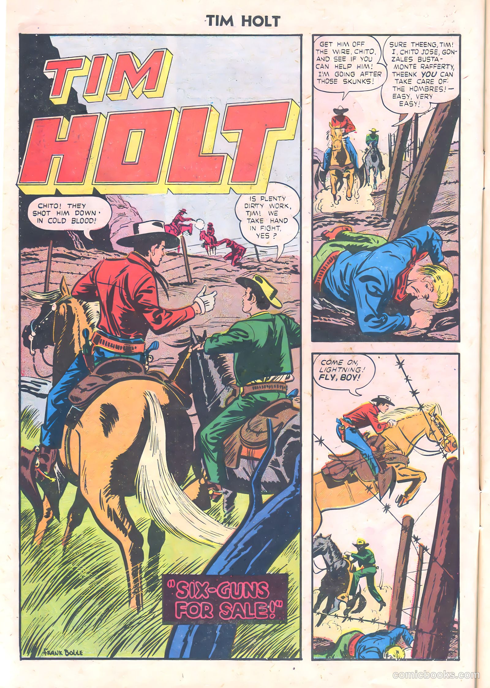 Tim Holt #19 (1950) — page 10 of 36