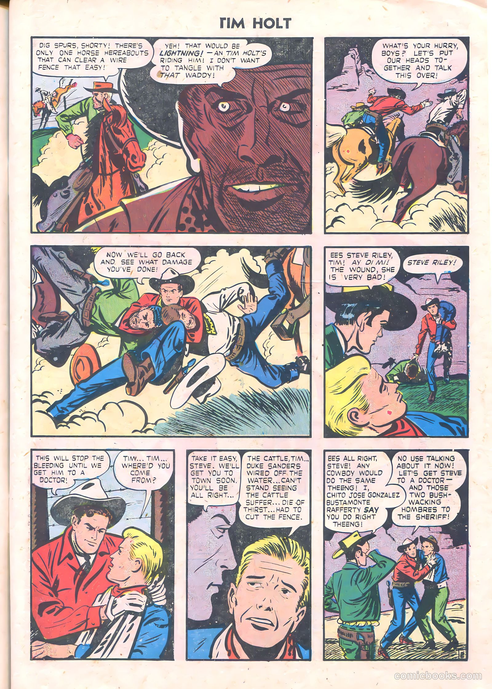 Tim Holt #19 (1950) — page 11 of 36