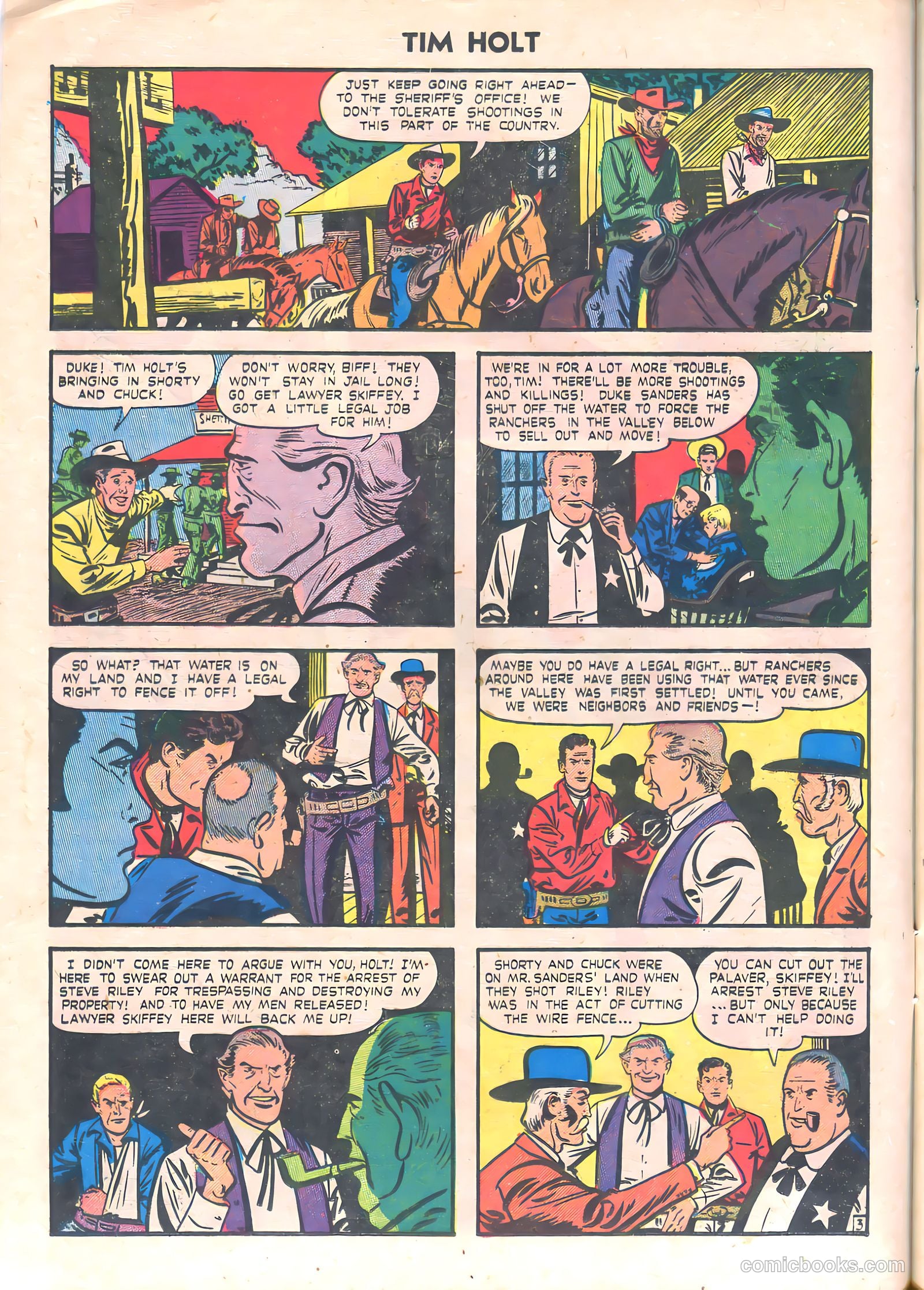 Tim Holt #19 (1950) — page 12 of 36