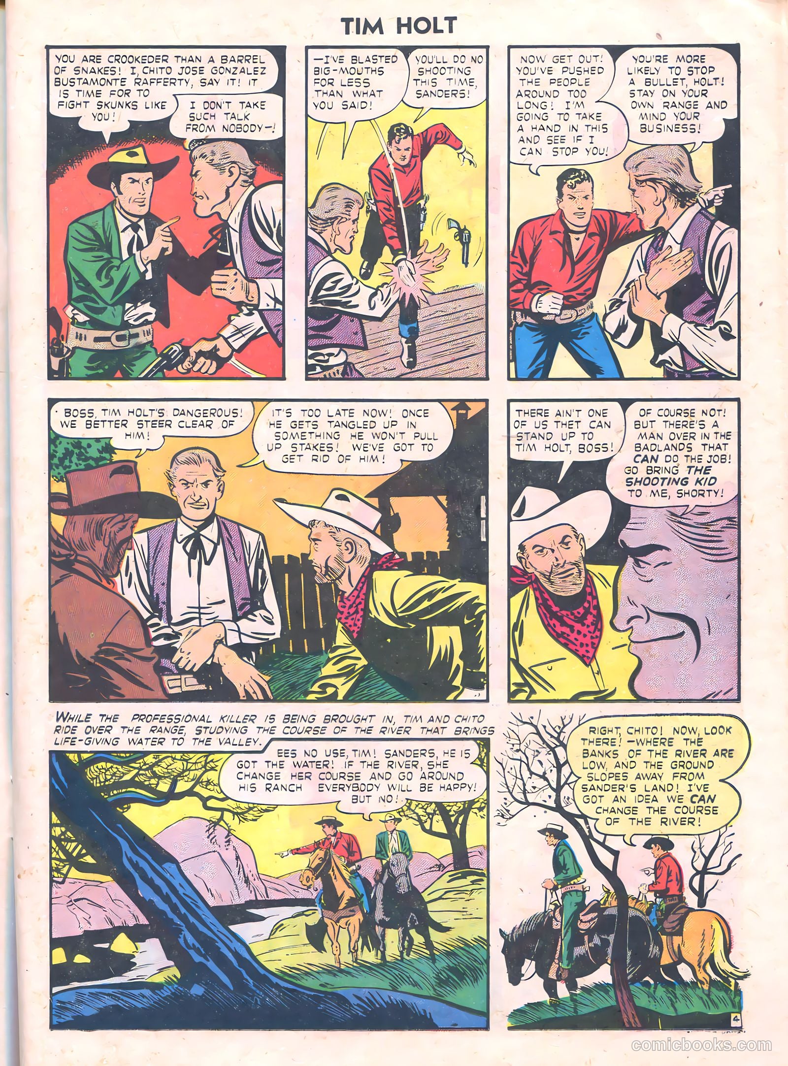 Tim Holt #19 (1950) — page 13 of 36