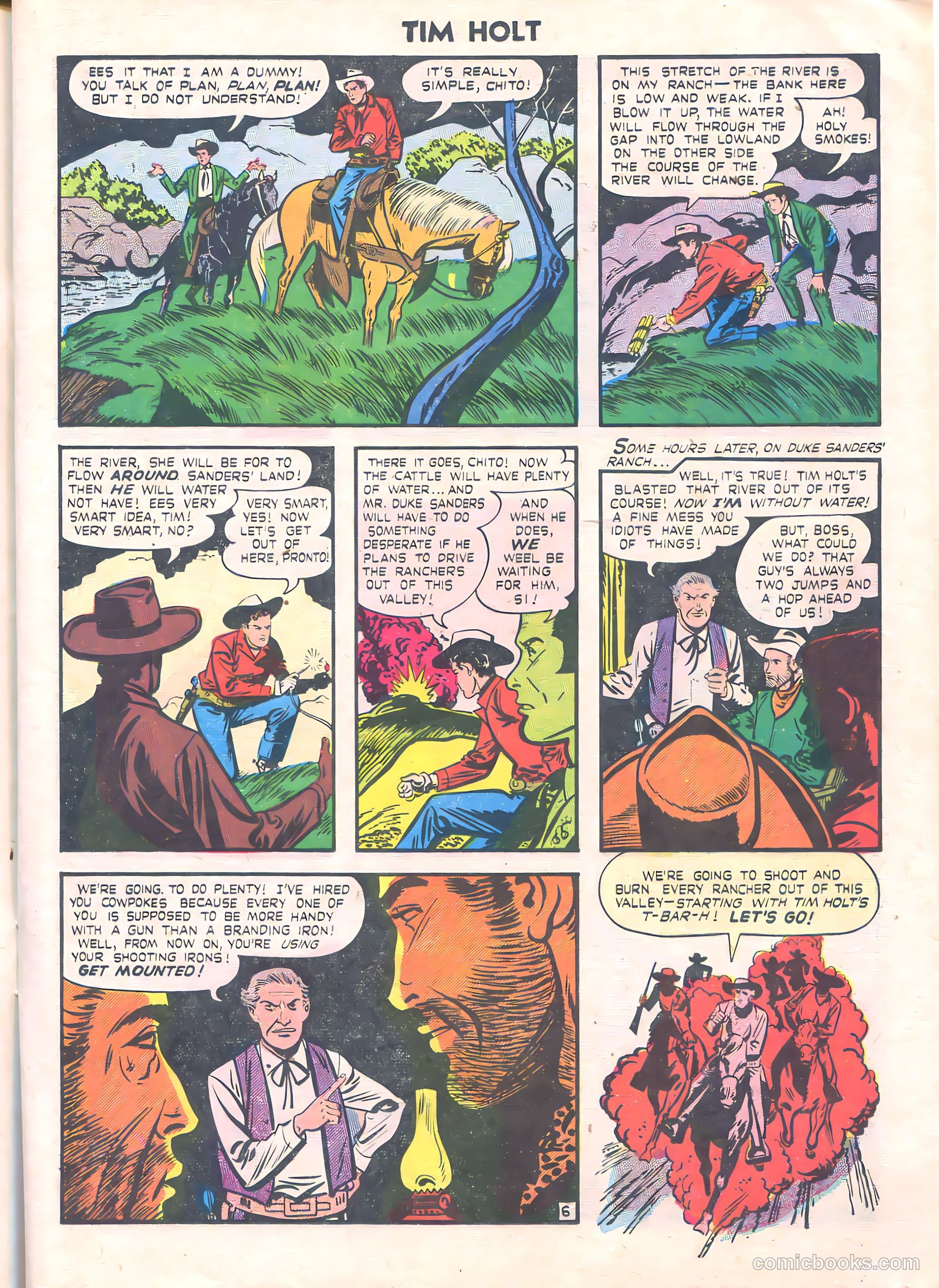 Tim Holt #19 (1950) — page 15 of 36
