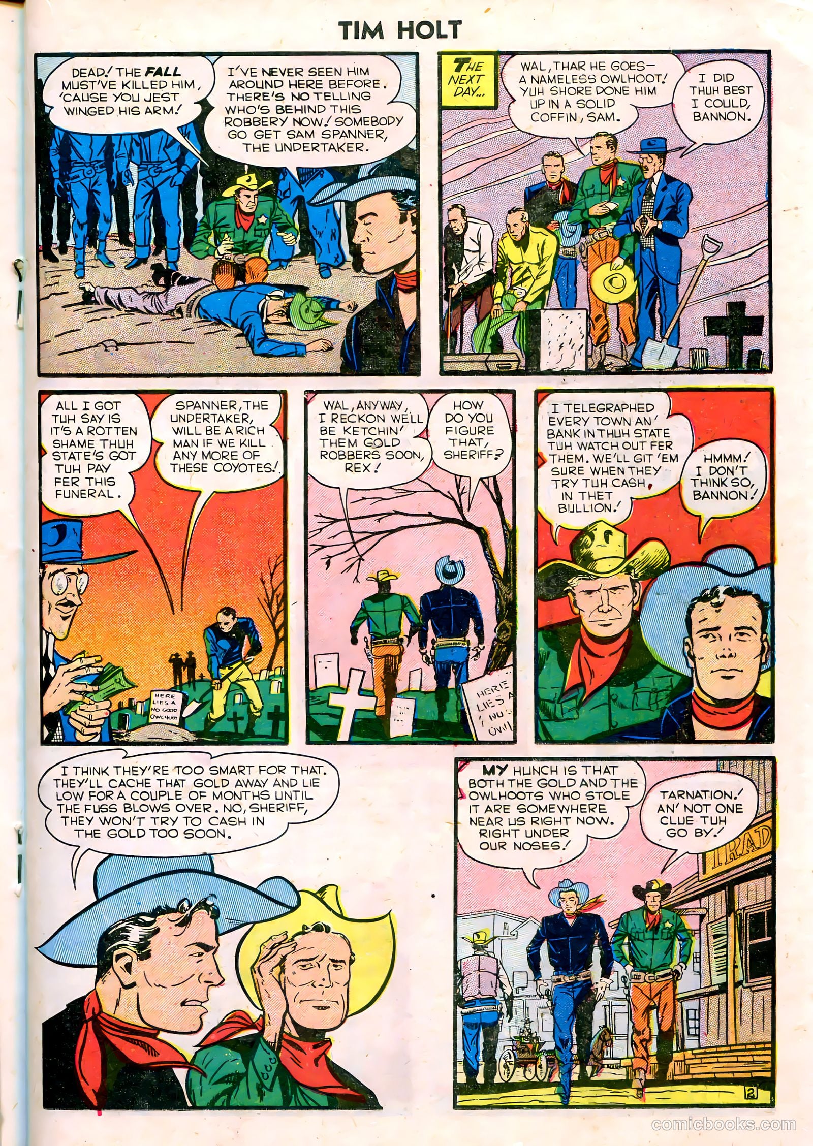 Tim Holt #19 (1950) — page 19 of 36