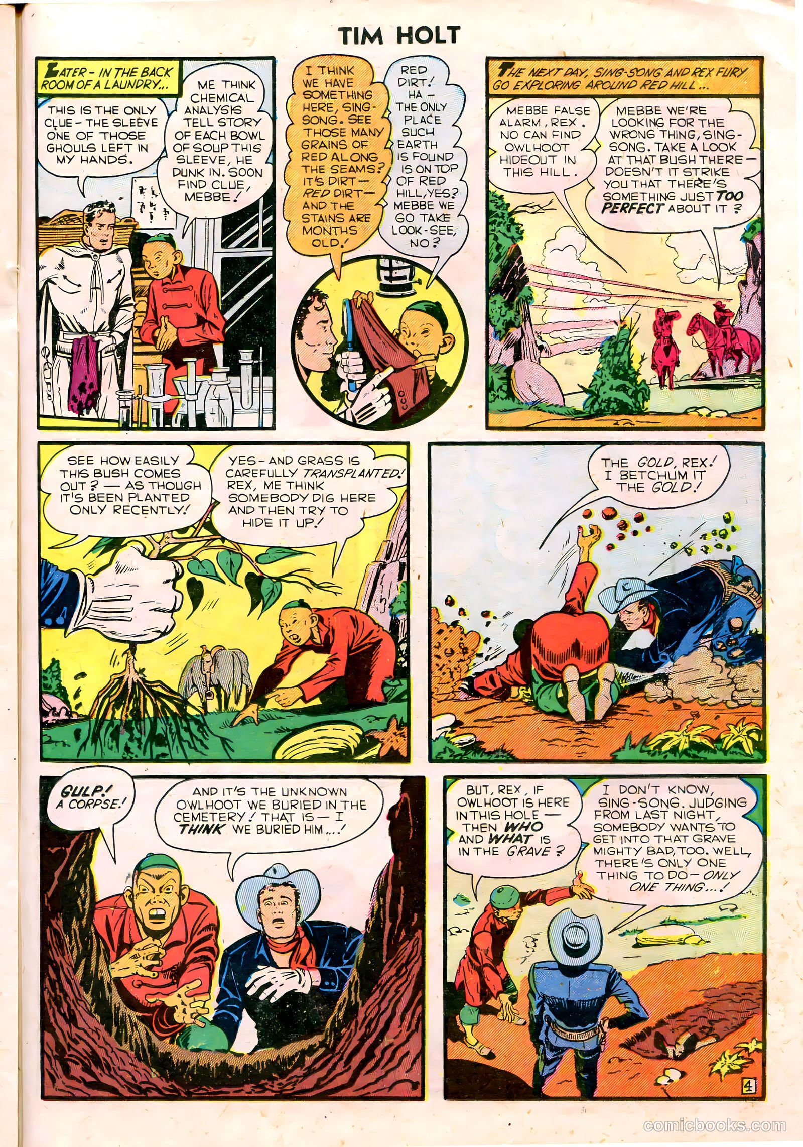 Tim Holt #19 (1950) — page 21 of 36