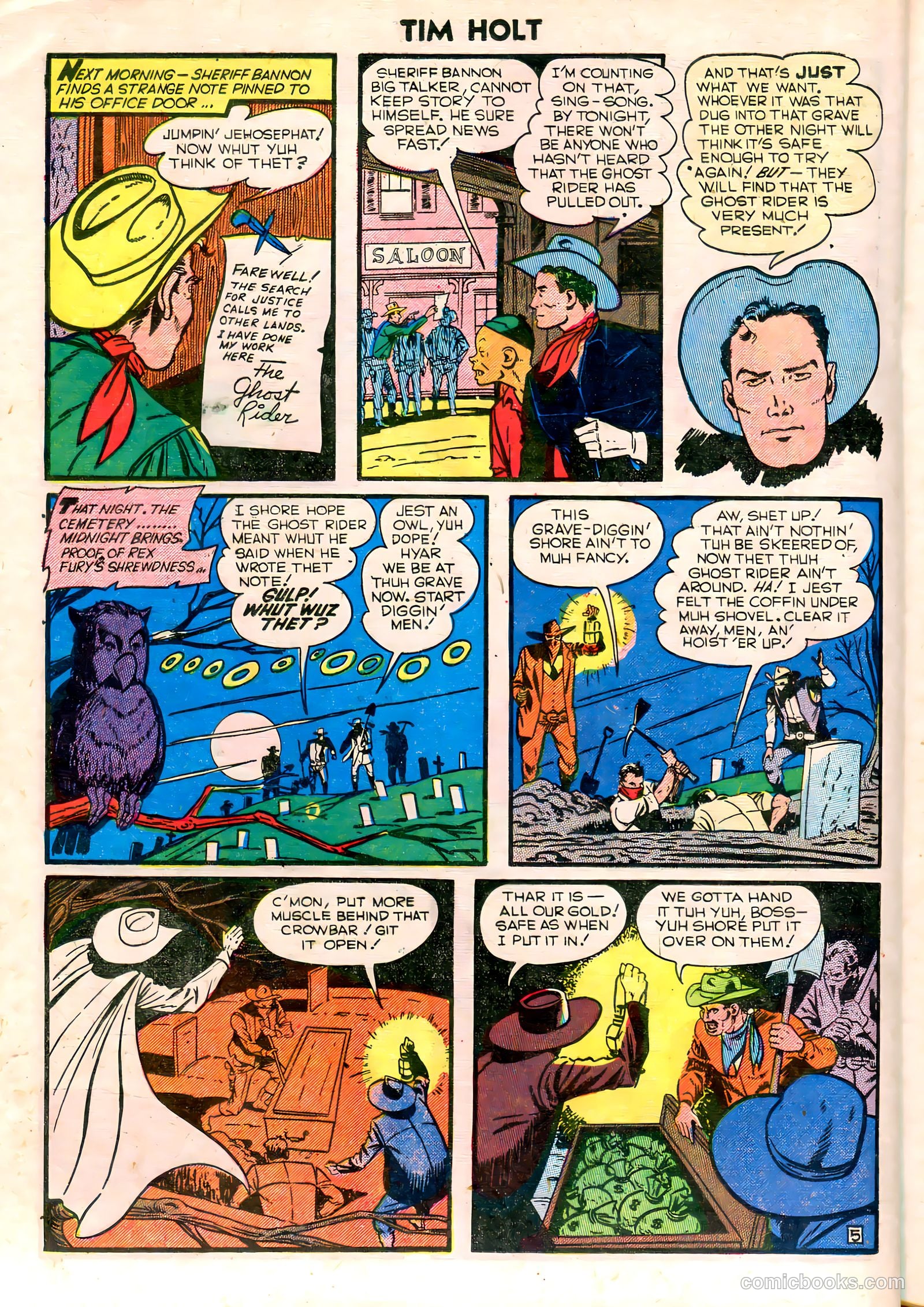 Tim Holt #19 (1950) — page 22 of 36