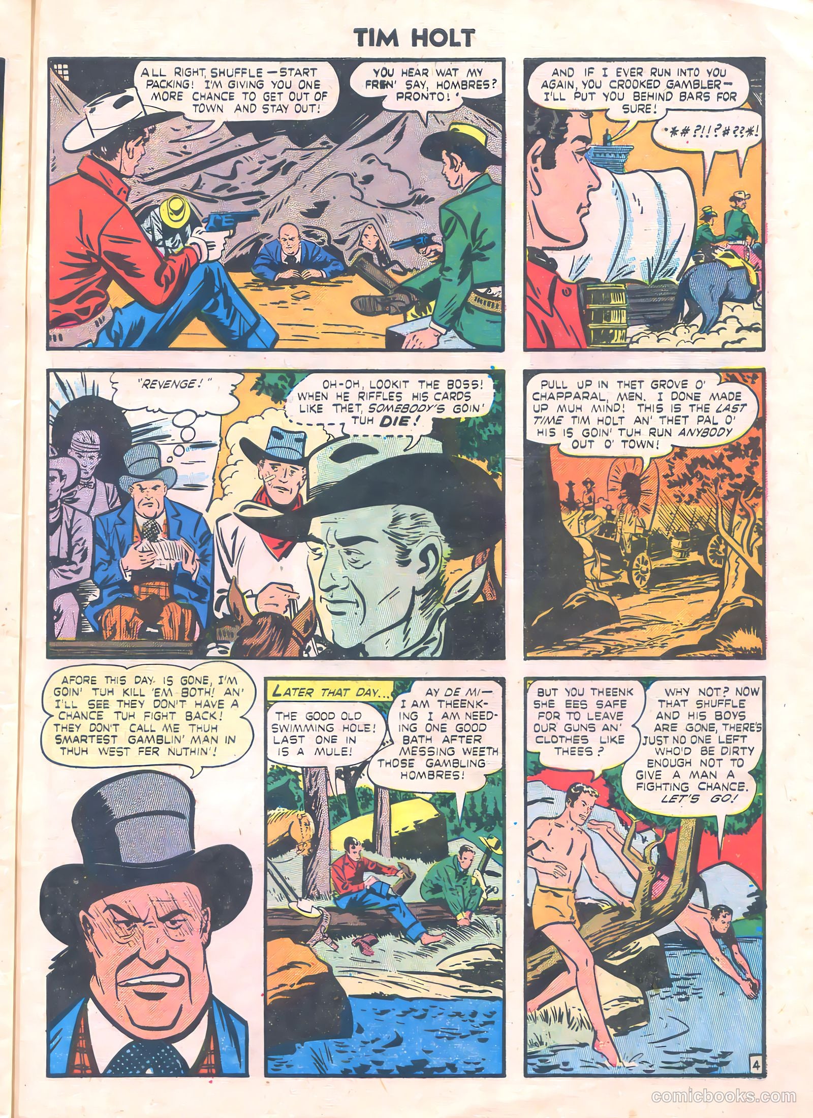 Tim Holt #19 (1950) — page 31 of 36